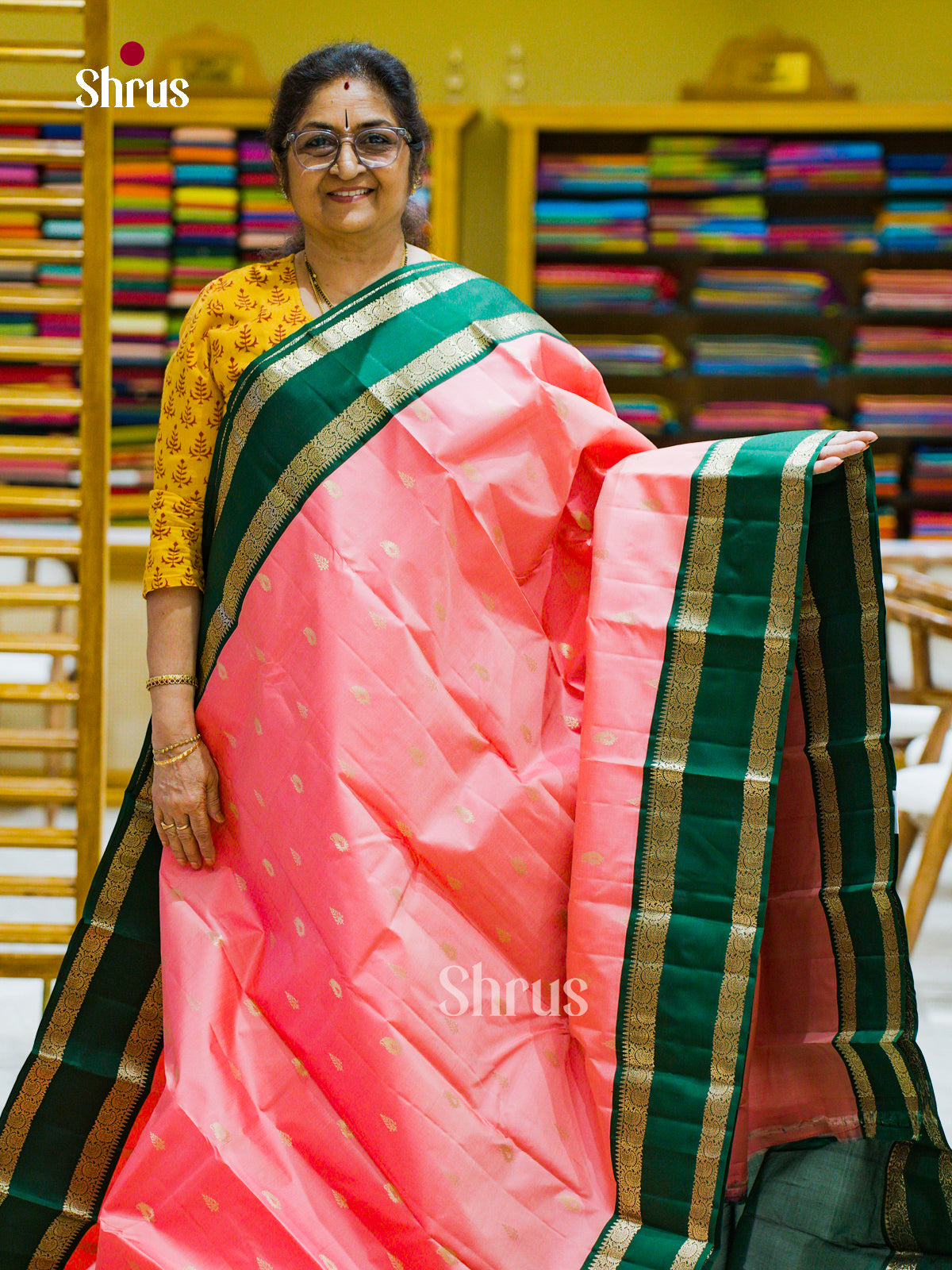Kanchipuram silk Saree - EFS12392 - Shop on Shrus.com