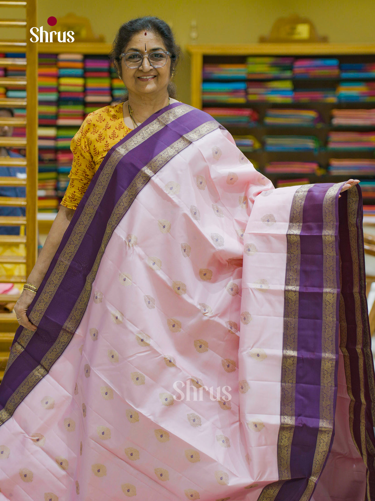 Kanchipuram silk Saree - EFS12399 - Shop on Shrus.com
