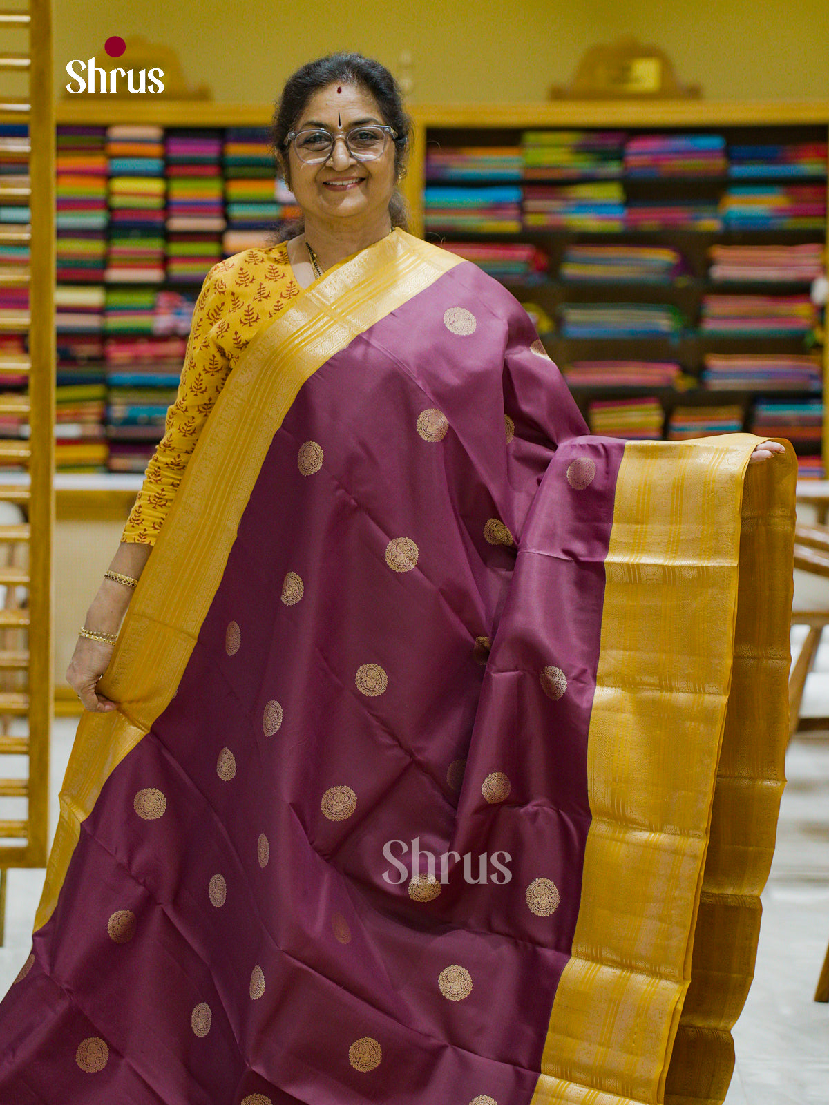 Kanchipuram silk Saree - EFS12437 - Shop on Shrus.com