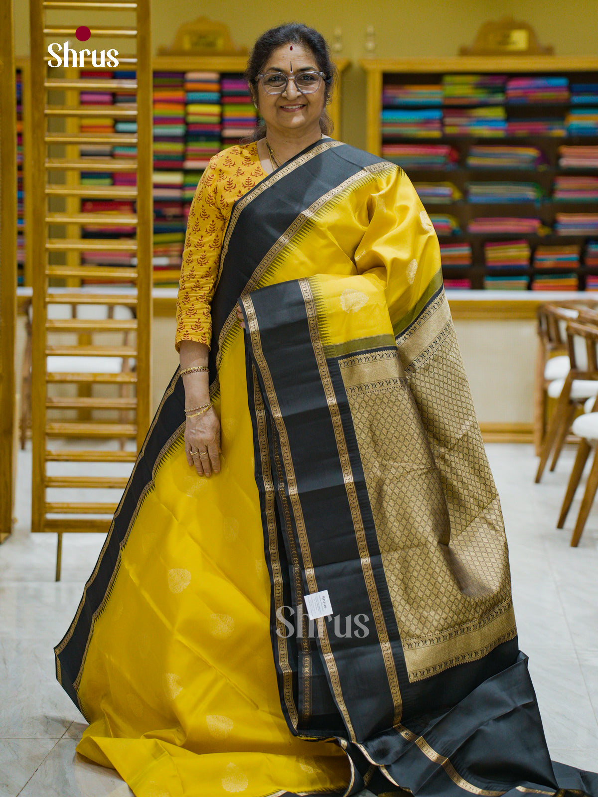 Kanchipuram silk Saree - EFS12464 - Shop on Shrus.com