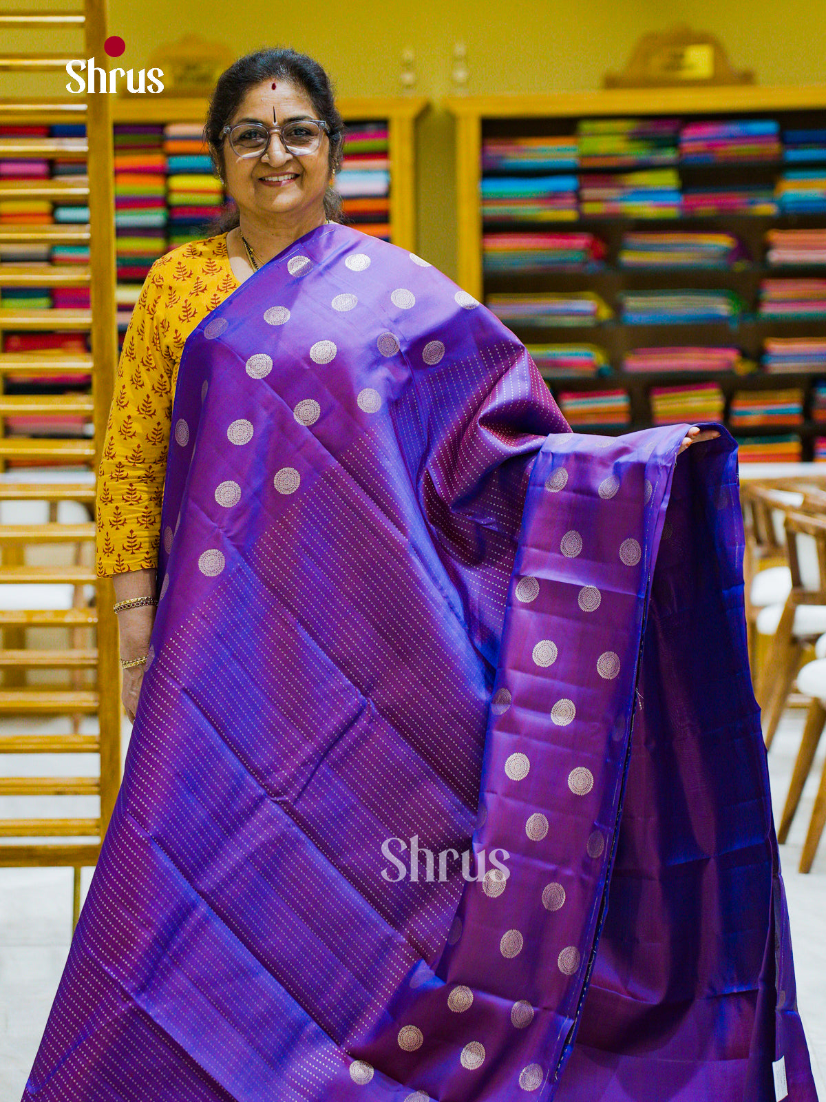 Kanchipuram silk Saree - EFS12466 - Shop on Shrus.com