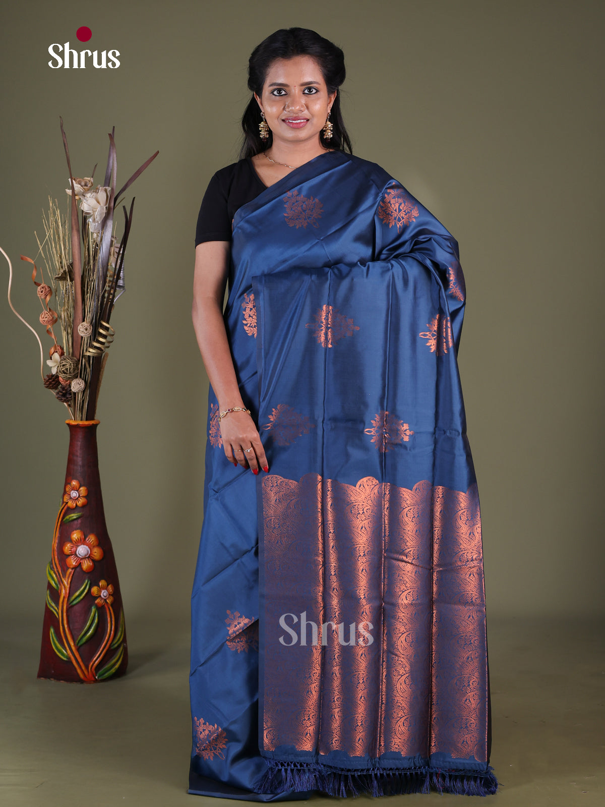 Semi Softsilk Saree - EFS12475