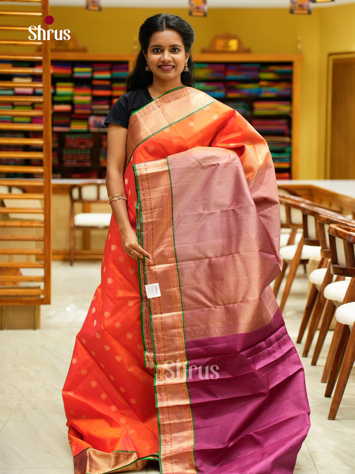 Kanchipuram silk Saree - EFS12495