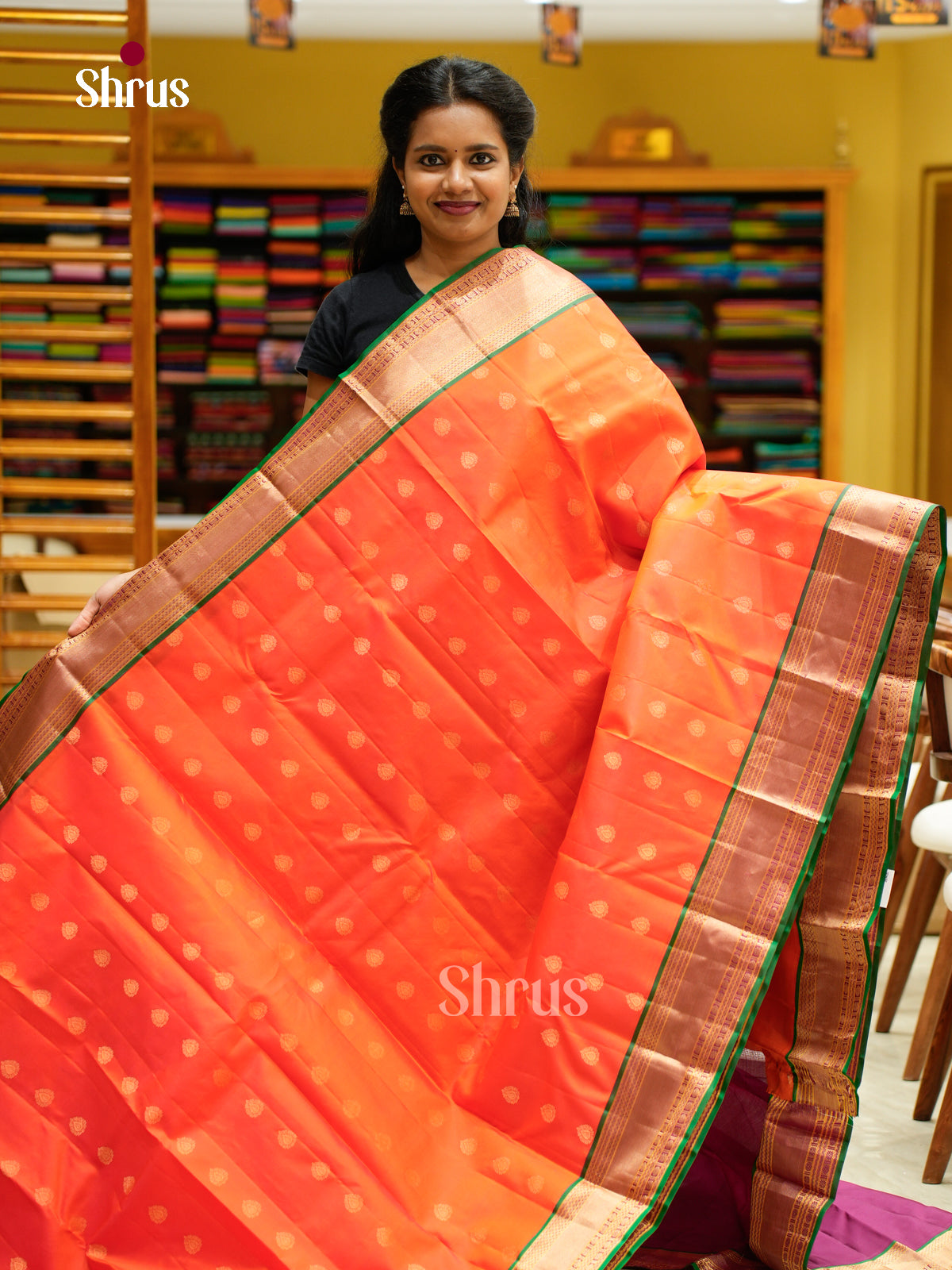 Kanchipuram silk Saree - EFS12495