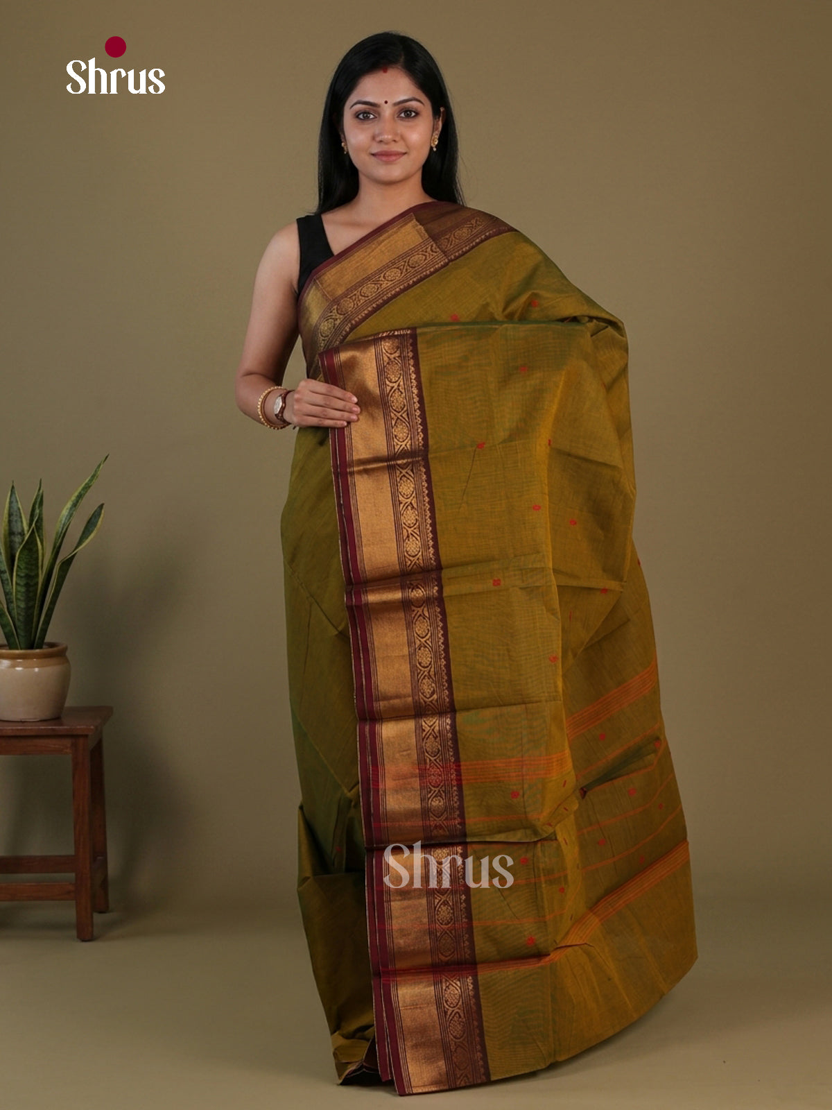 Chettinad Cotton Saree - EFS13014 - Shop on Shrus.com