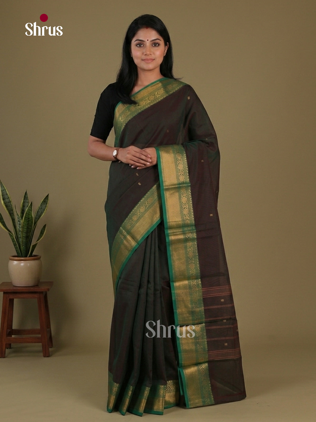 Chettinad Cotton Saree - EFS13015 - Shop on Shrus.com