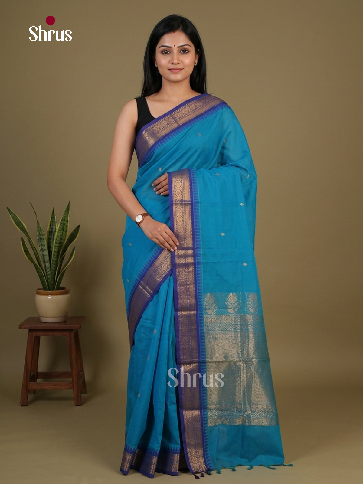 Chettinad Cotton Saree - EFS13033
