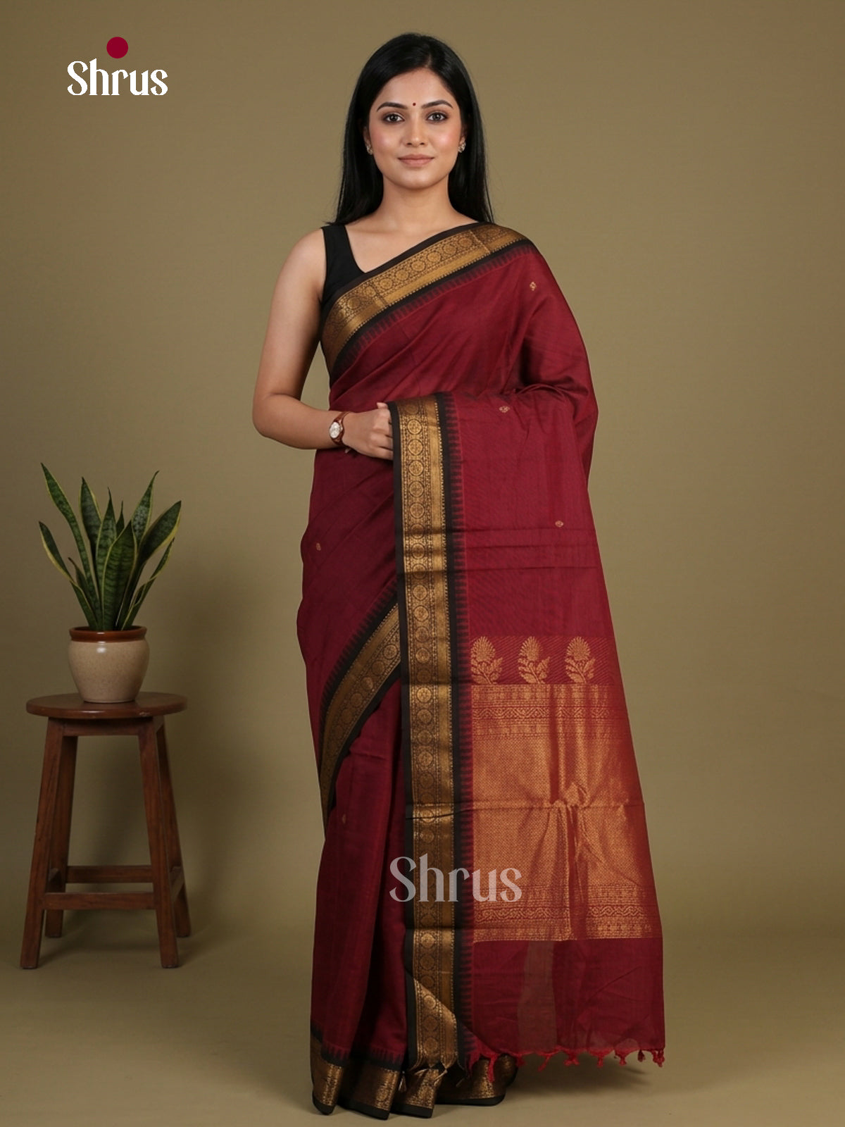 Chettinad Cotton Saree - EFS13037