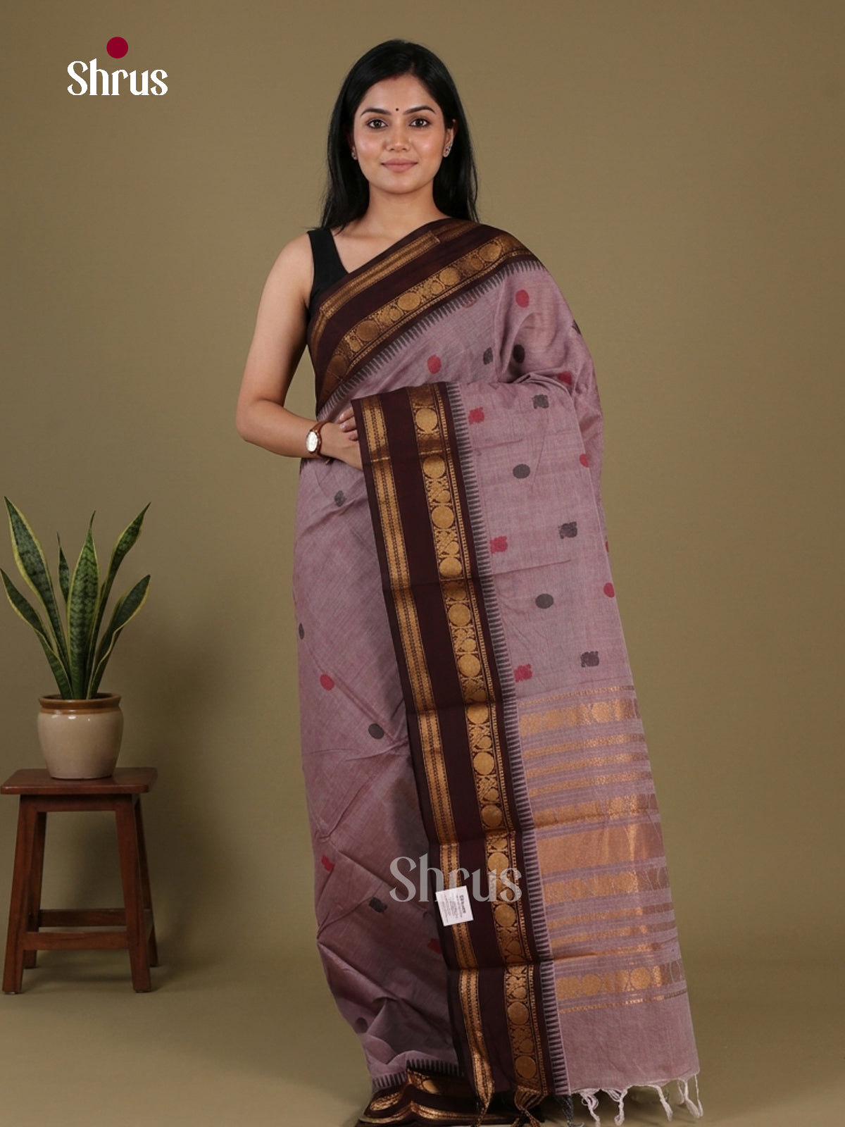 Chettinad Cotton Saree - EFS13039 - Shop on Shrus.com