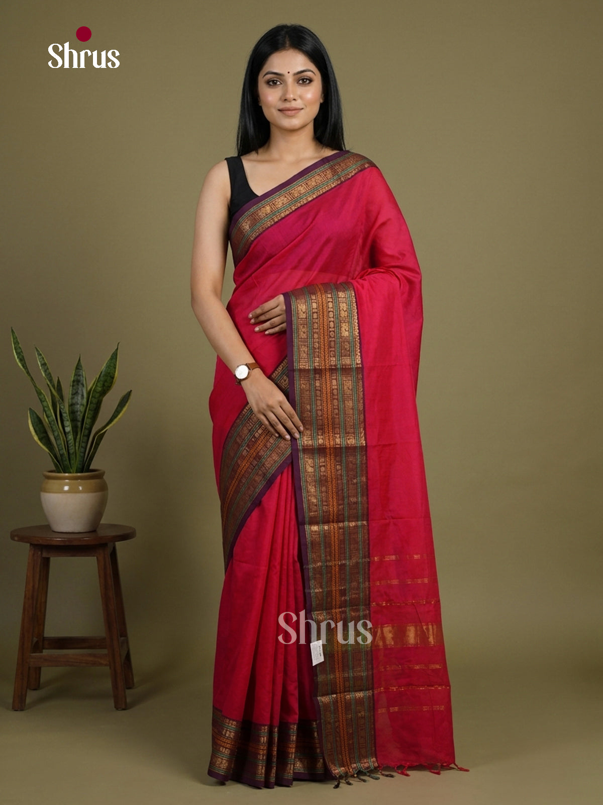 Chettinad Cotton Saree - EFS13047