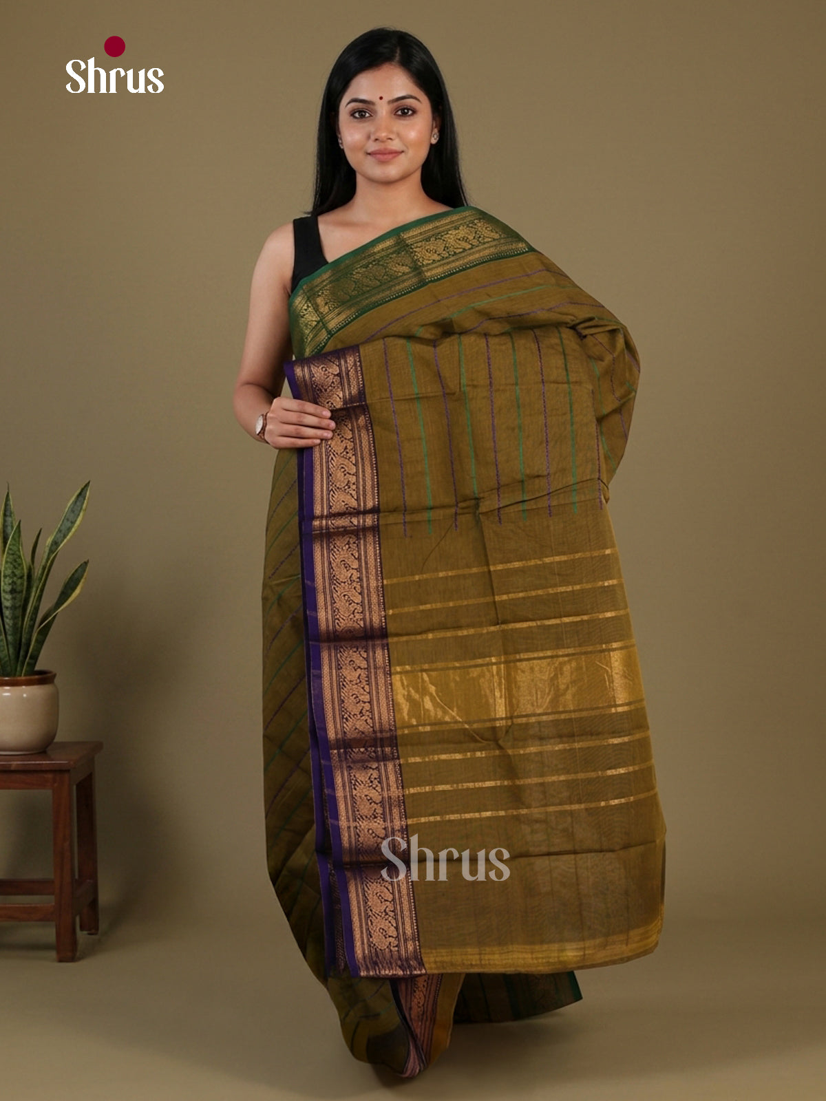 Chettinad Cotton Saree - EFS15002 - Shop on Shrus.com