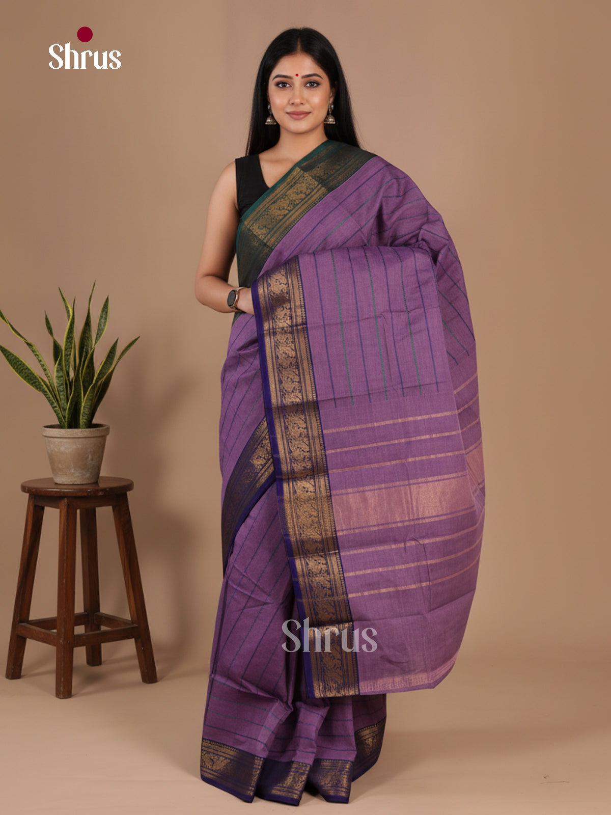 Chettinad Cotton Saree - EFS15003 - Shop on Shrus.com