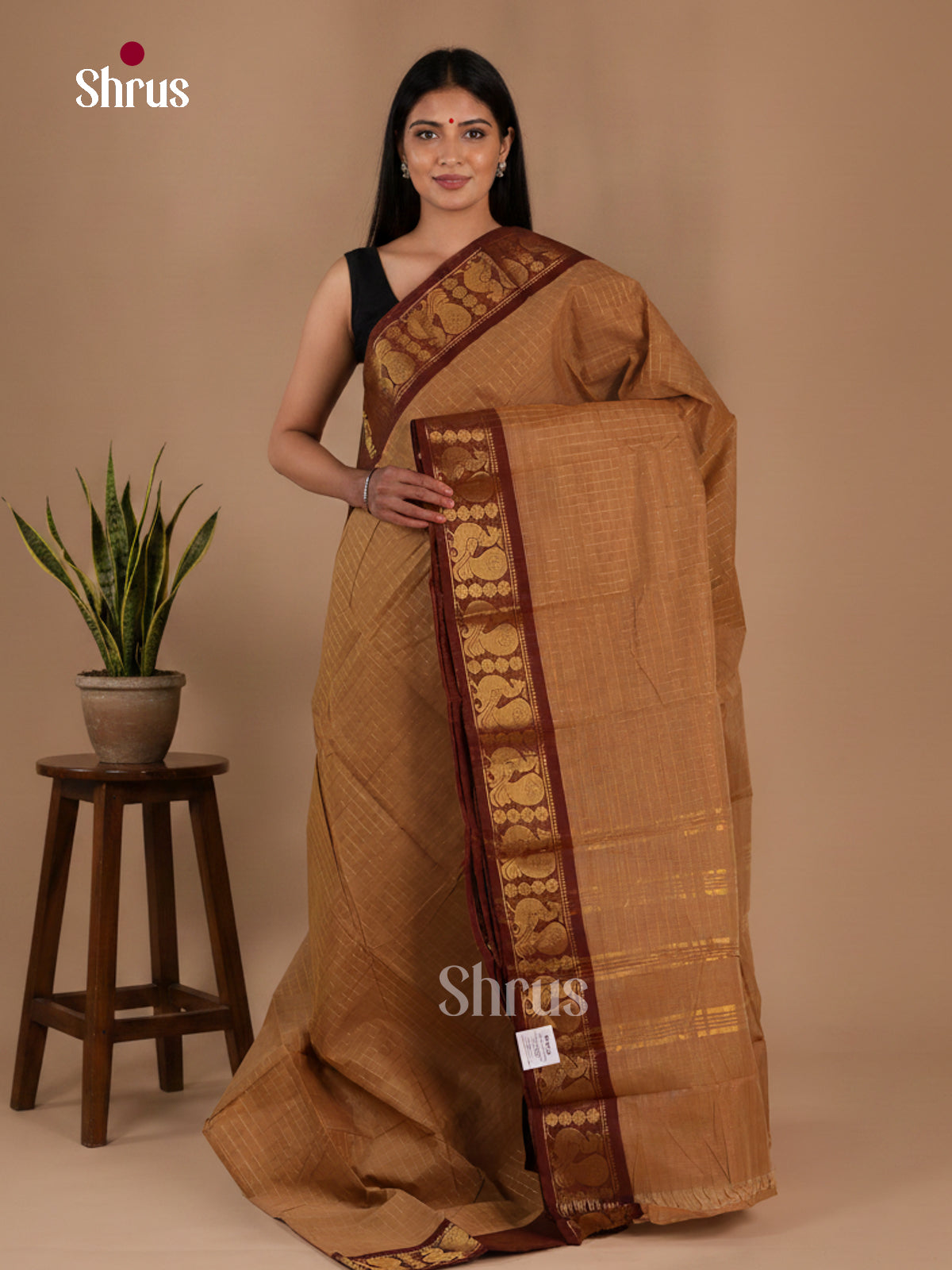 Sungudi Cotton Saree - EFS15009
