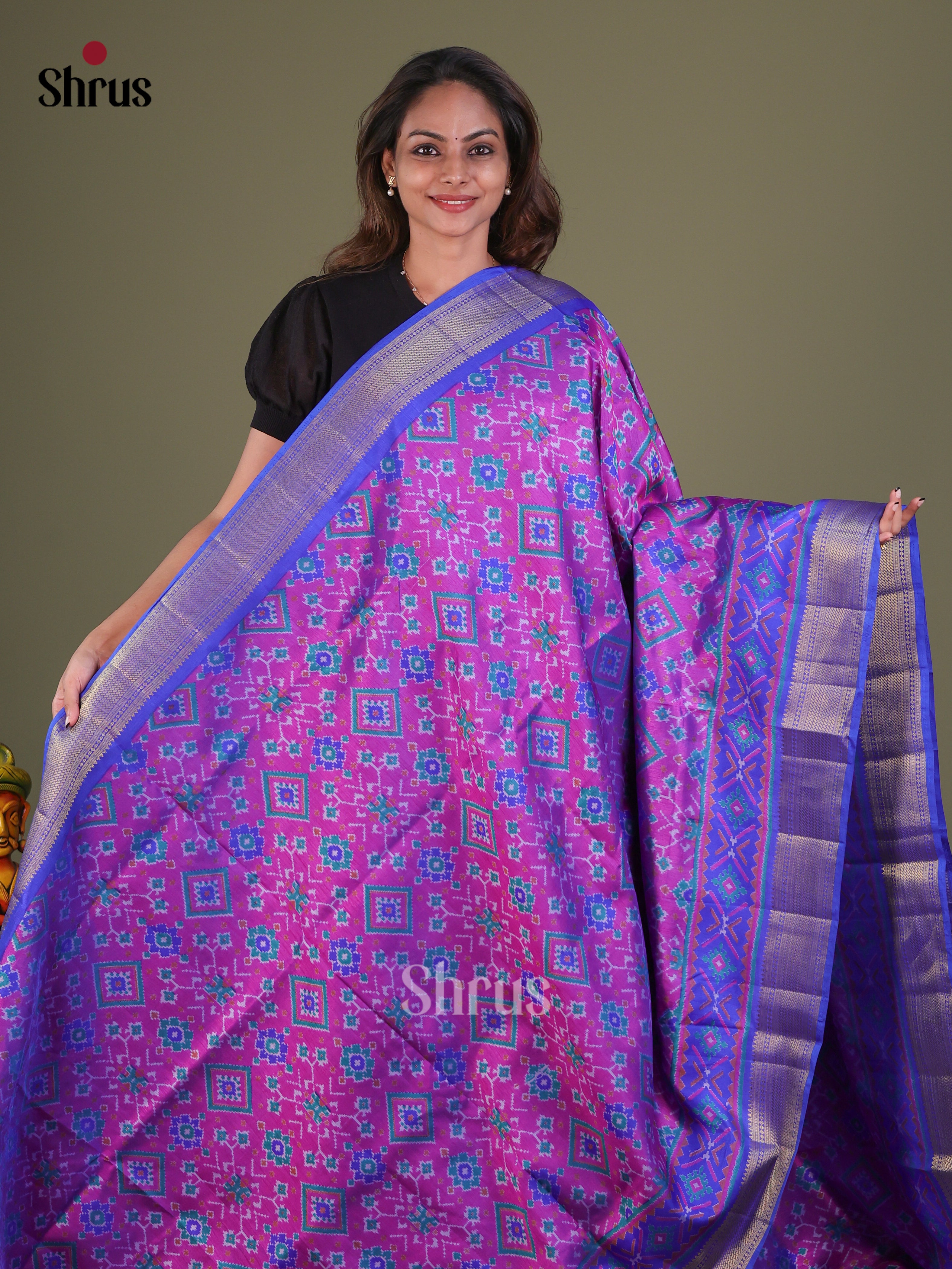 Semi Patola Saree - EFS15023