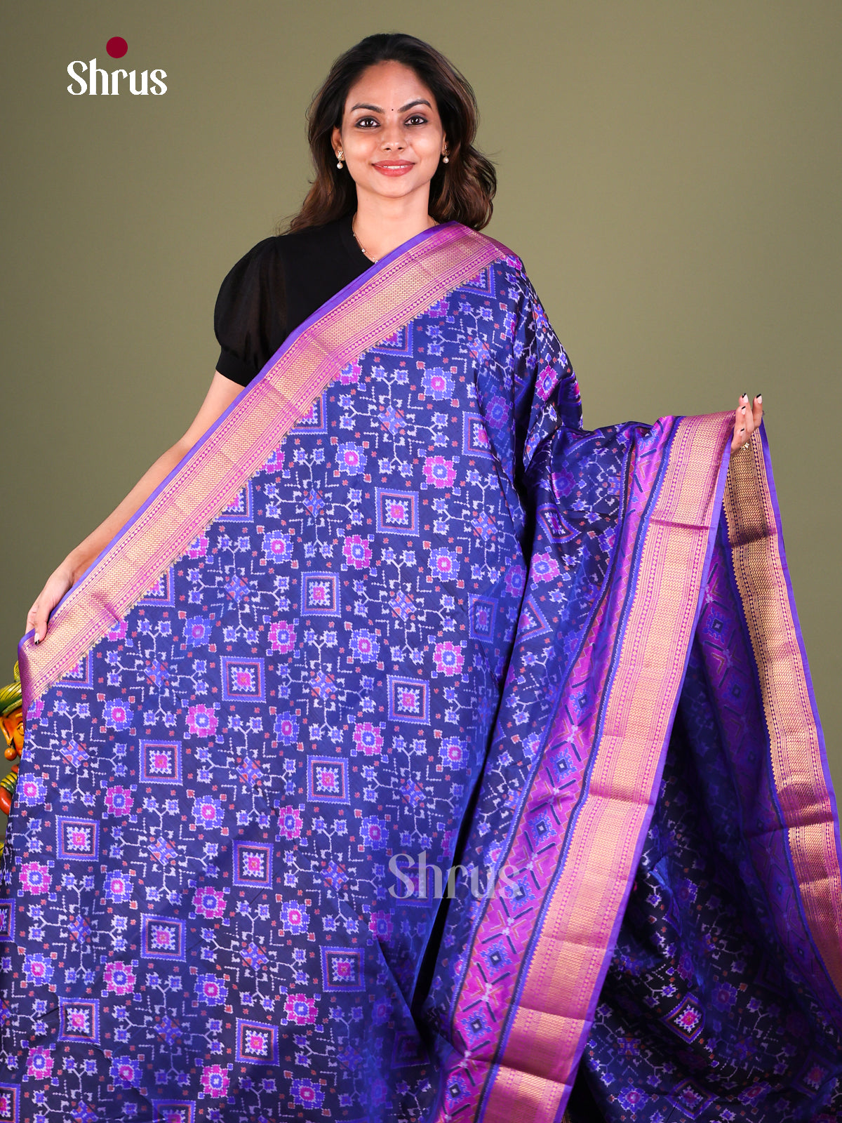 Semi Patola Saree - EFS15036