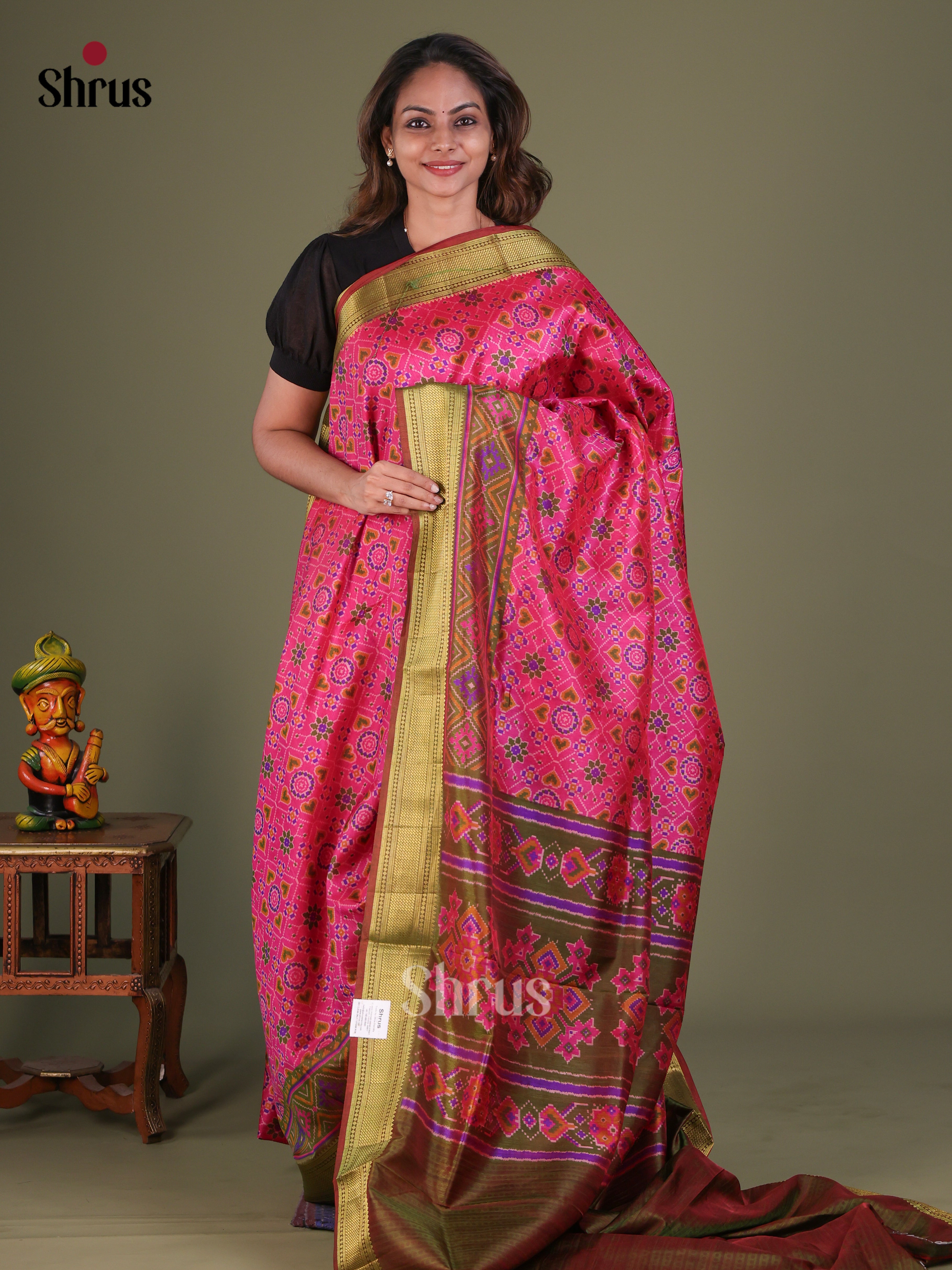 Semi Patola Saree - EFS15056