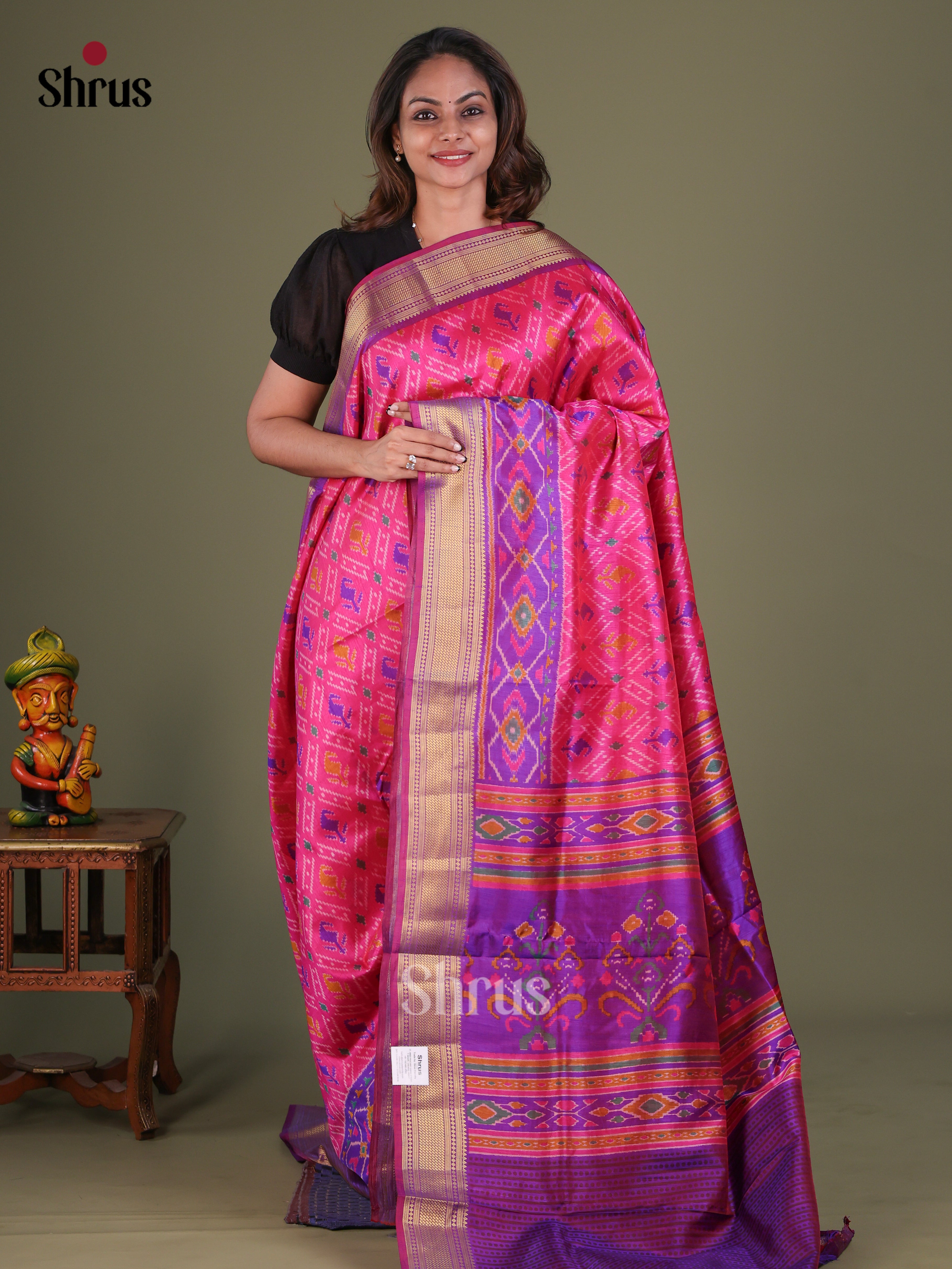 Semi Patola Saree - EFS15059