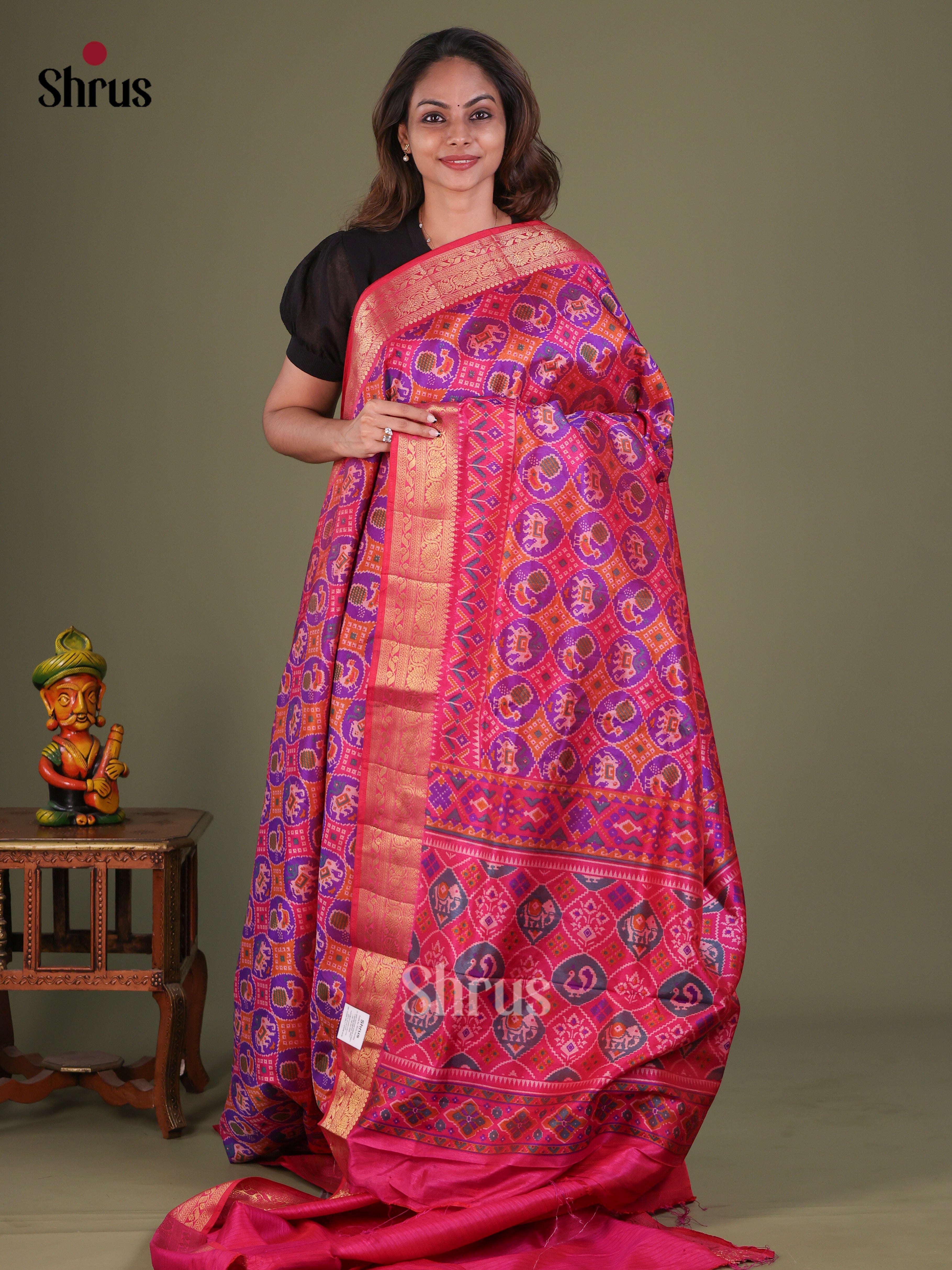 Semi Patola Saree - EFS15067