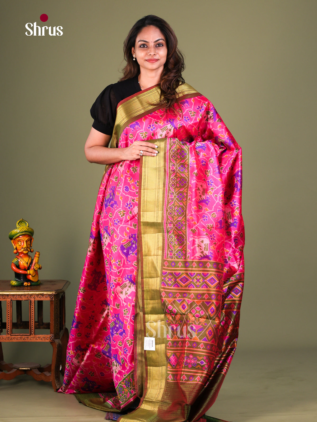 Semi Patola Saree - EFS15073