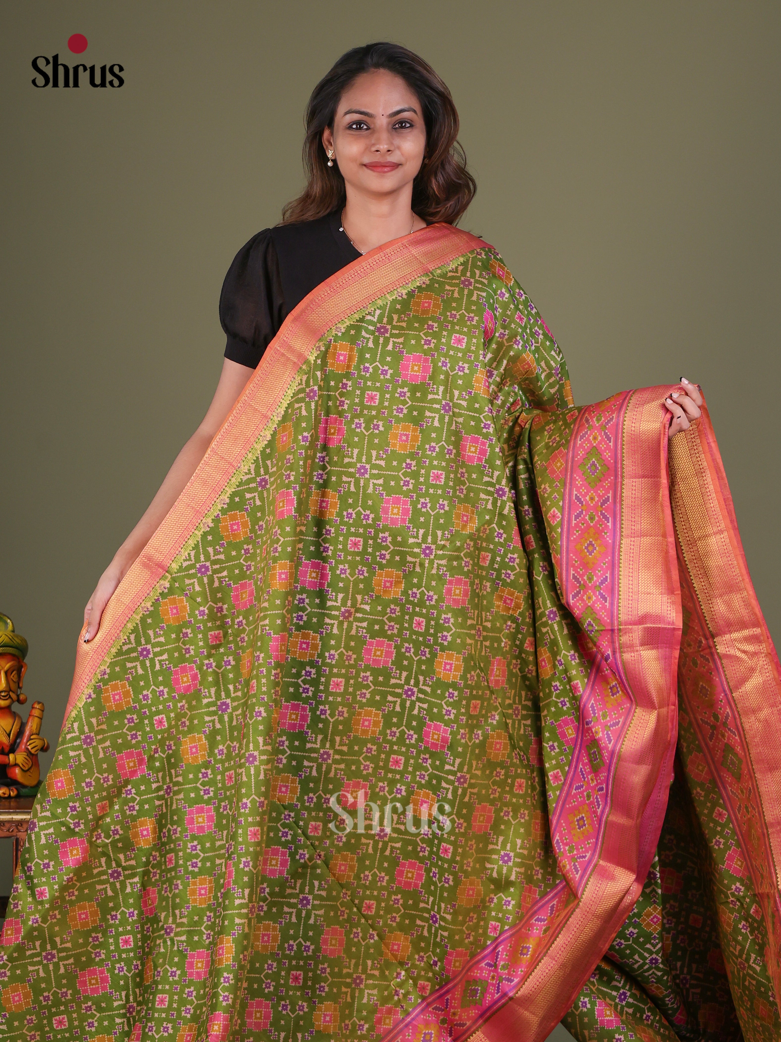 Semi Patola Saree - EFS15087