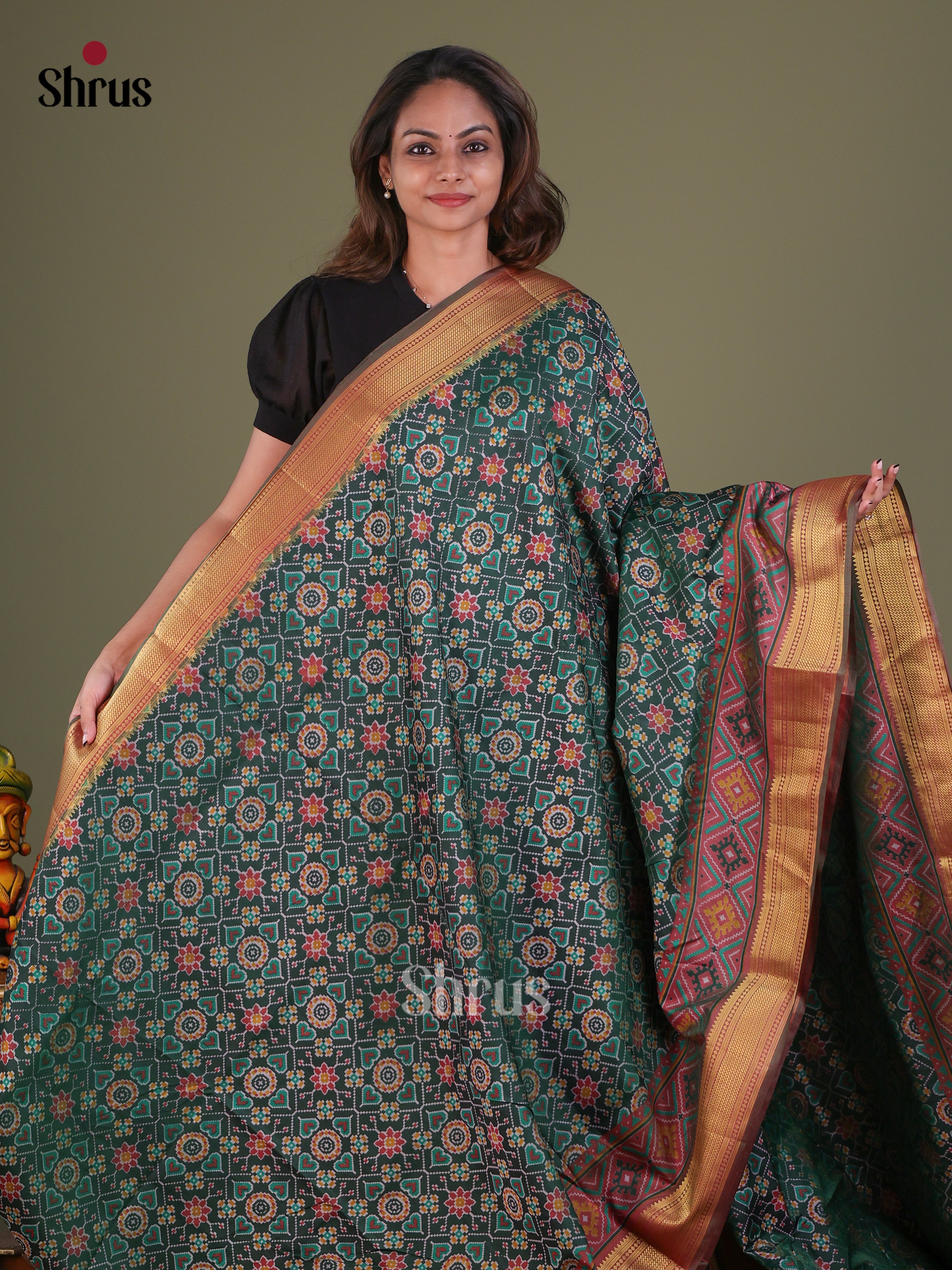 Semi Patola Saree - EFS15095