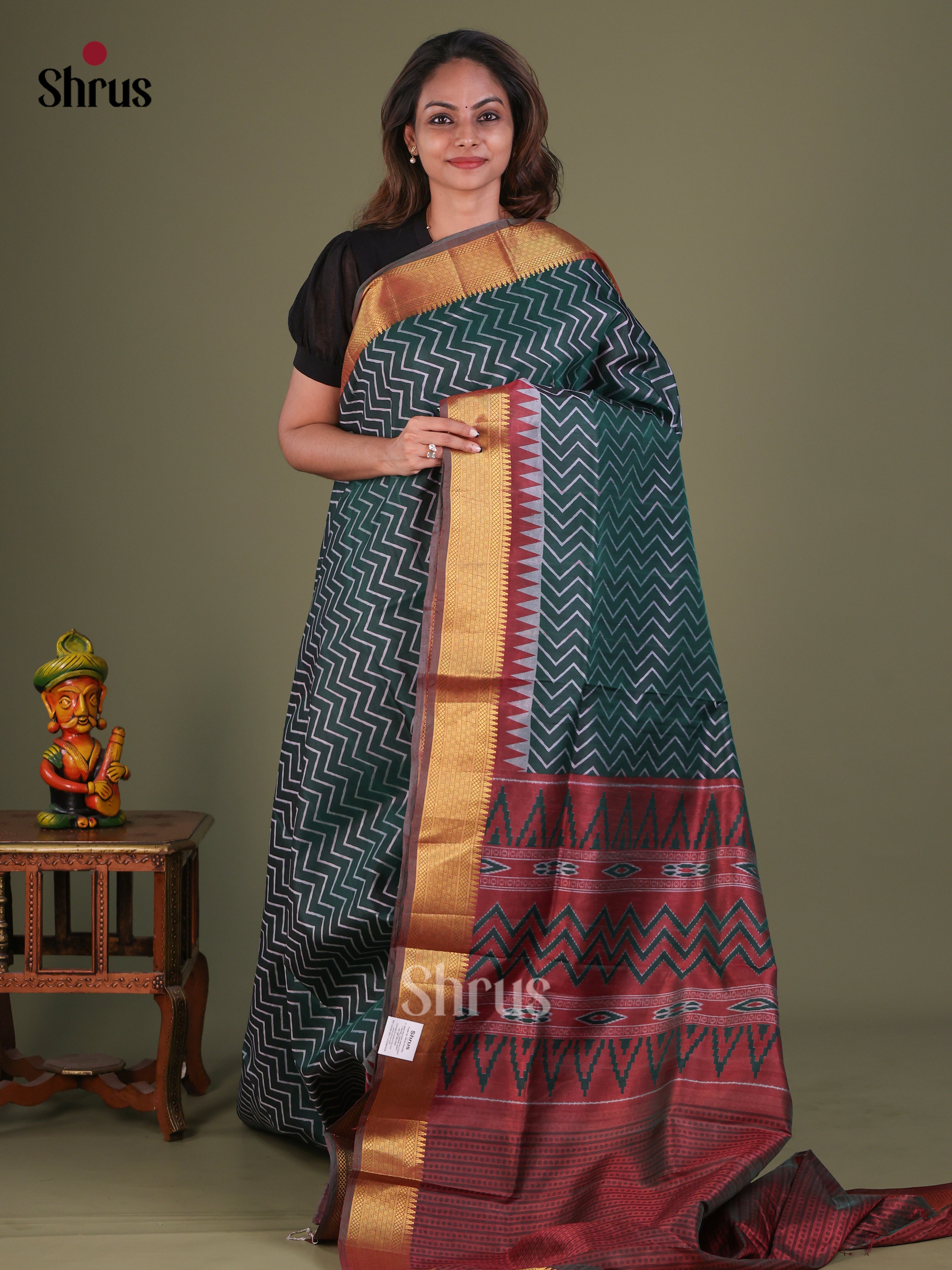 Semi Patola Saree - EFS15100