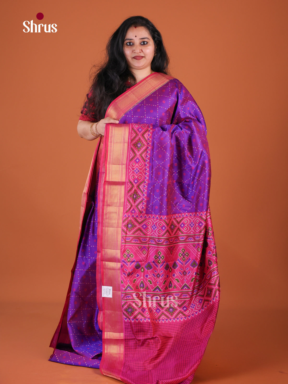 Semi Patola Saree - EFS15139