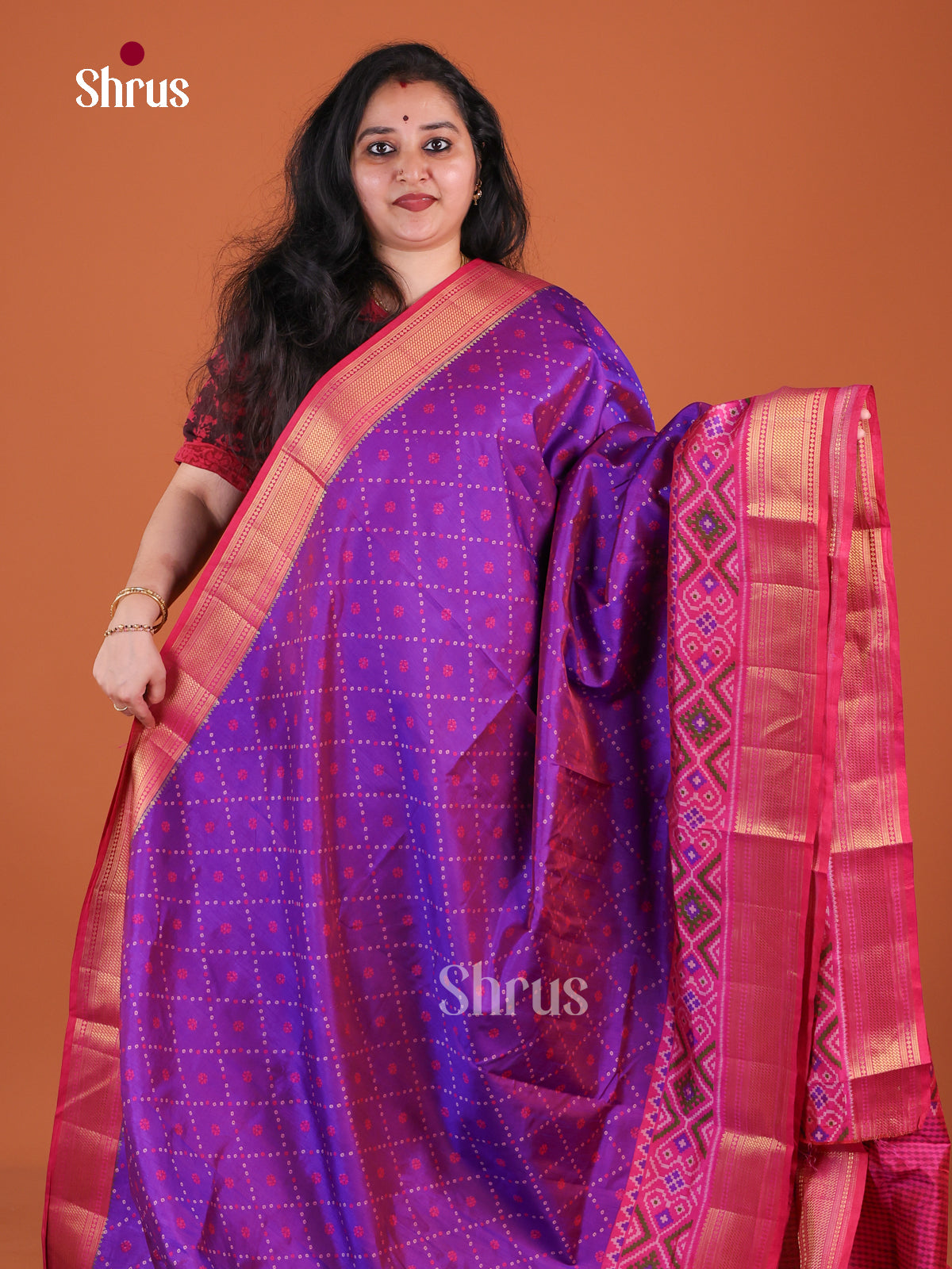 Semi Patola Saree - EFS15139