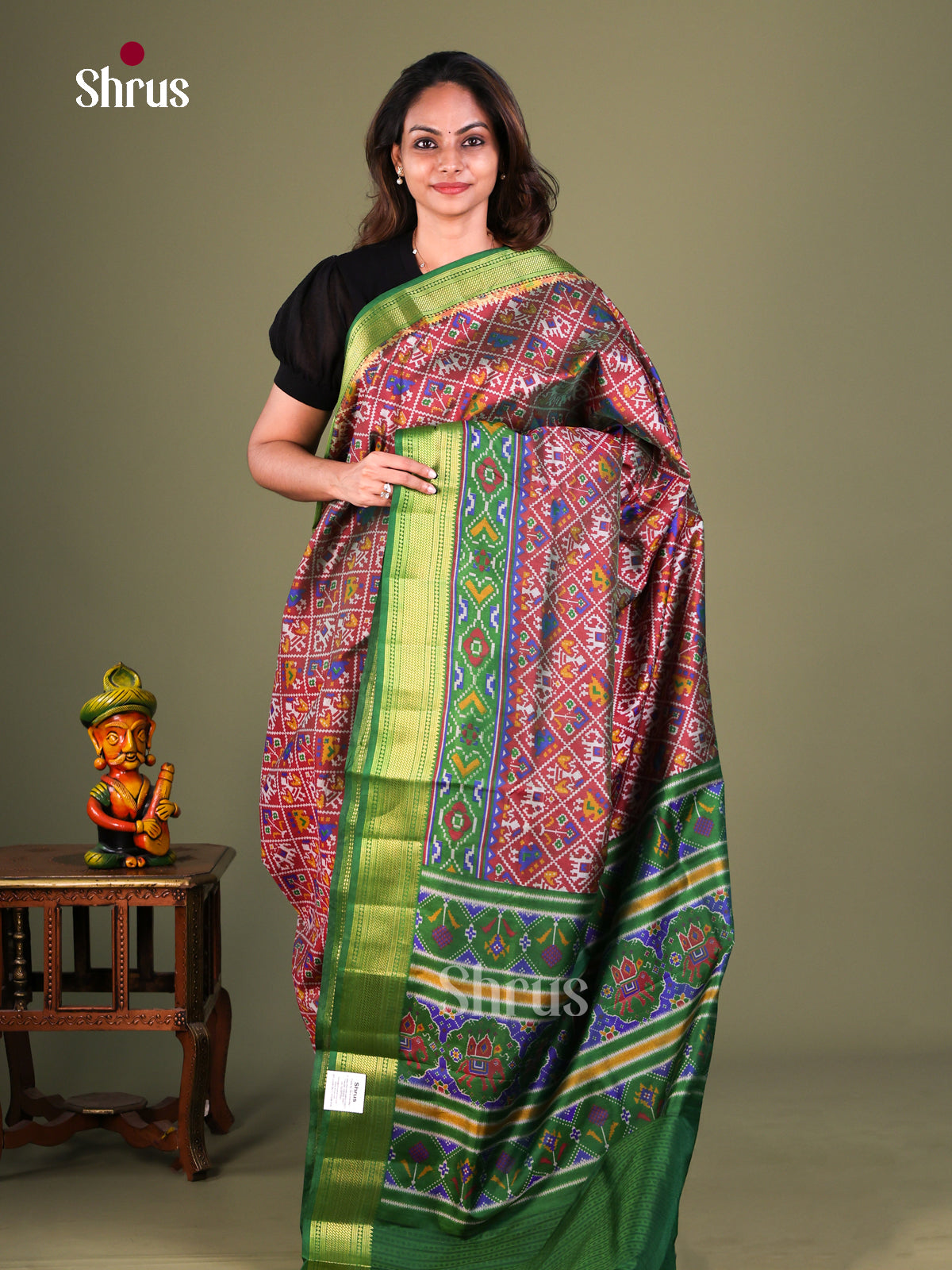 Semi Patola Saree - EFS15157