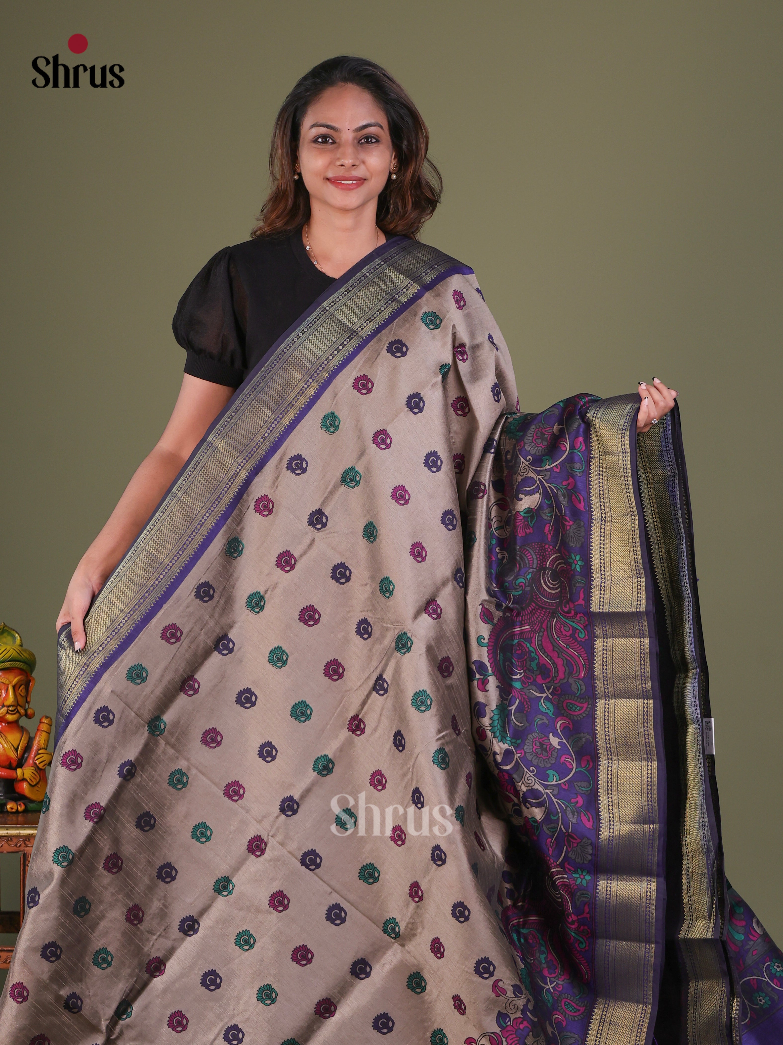 Semi Patola Saree - EFS15162
