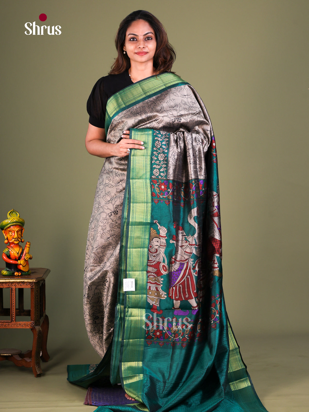 Semi Patola Saree - EFS15163