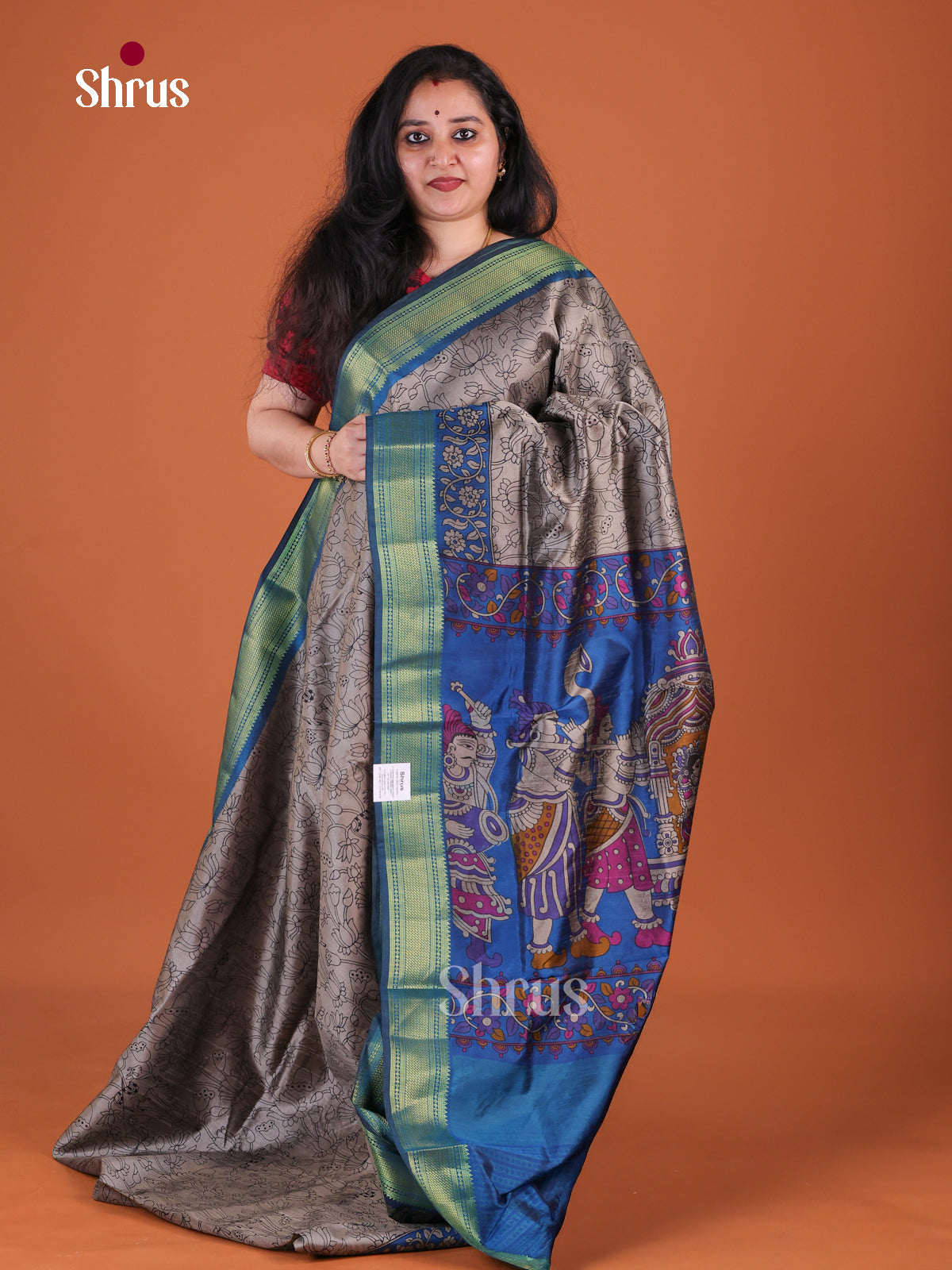 Semi Patola Saree - EFS15170