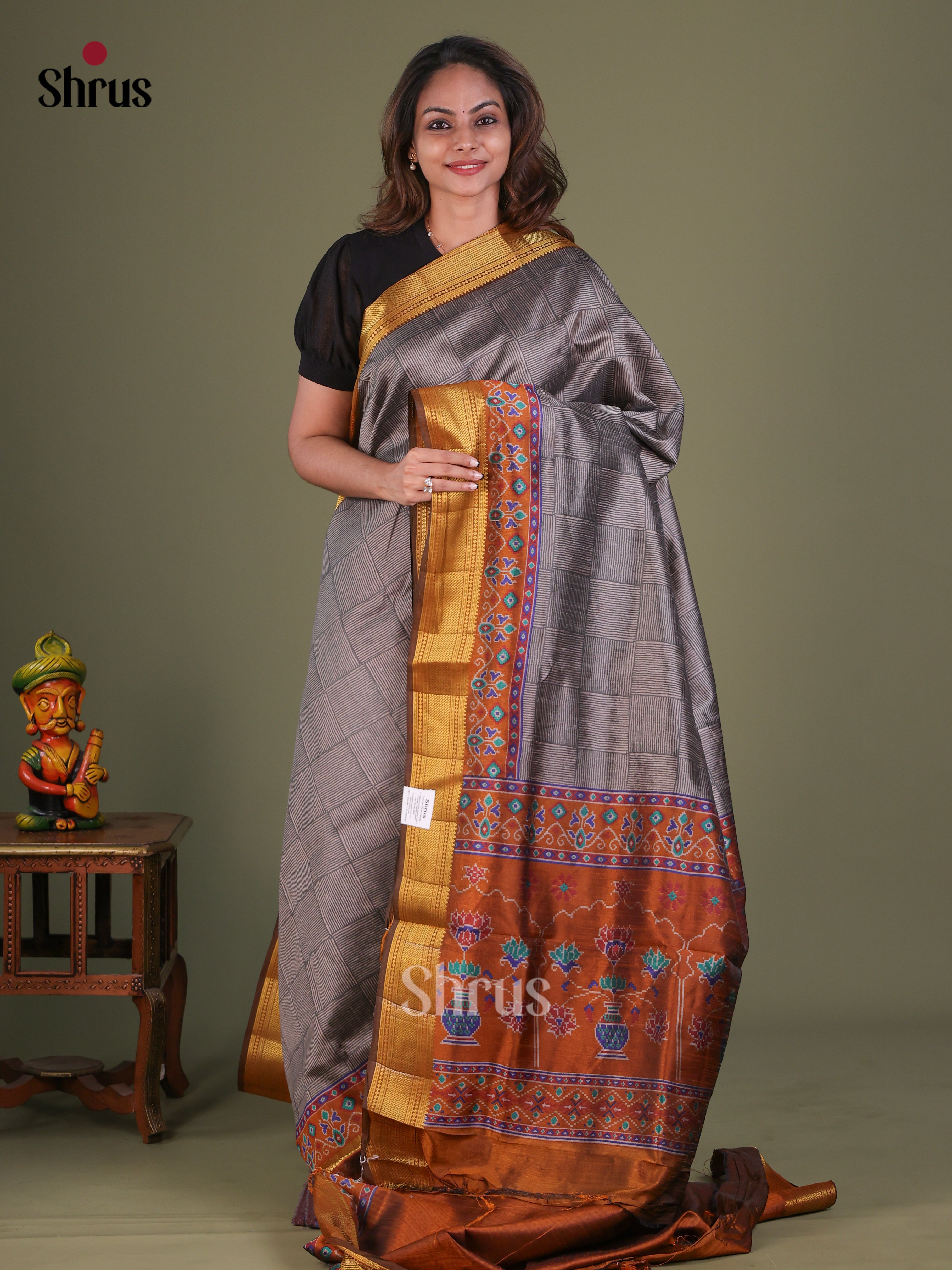 Semi Patola Saree - EFS15171