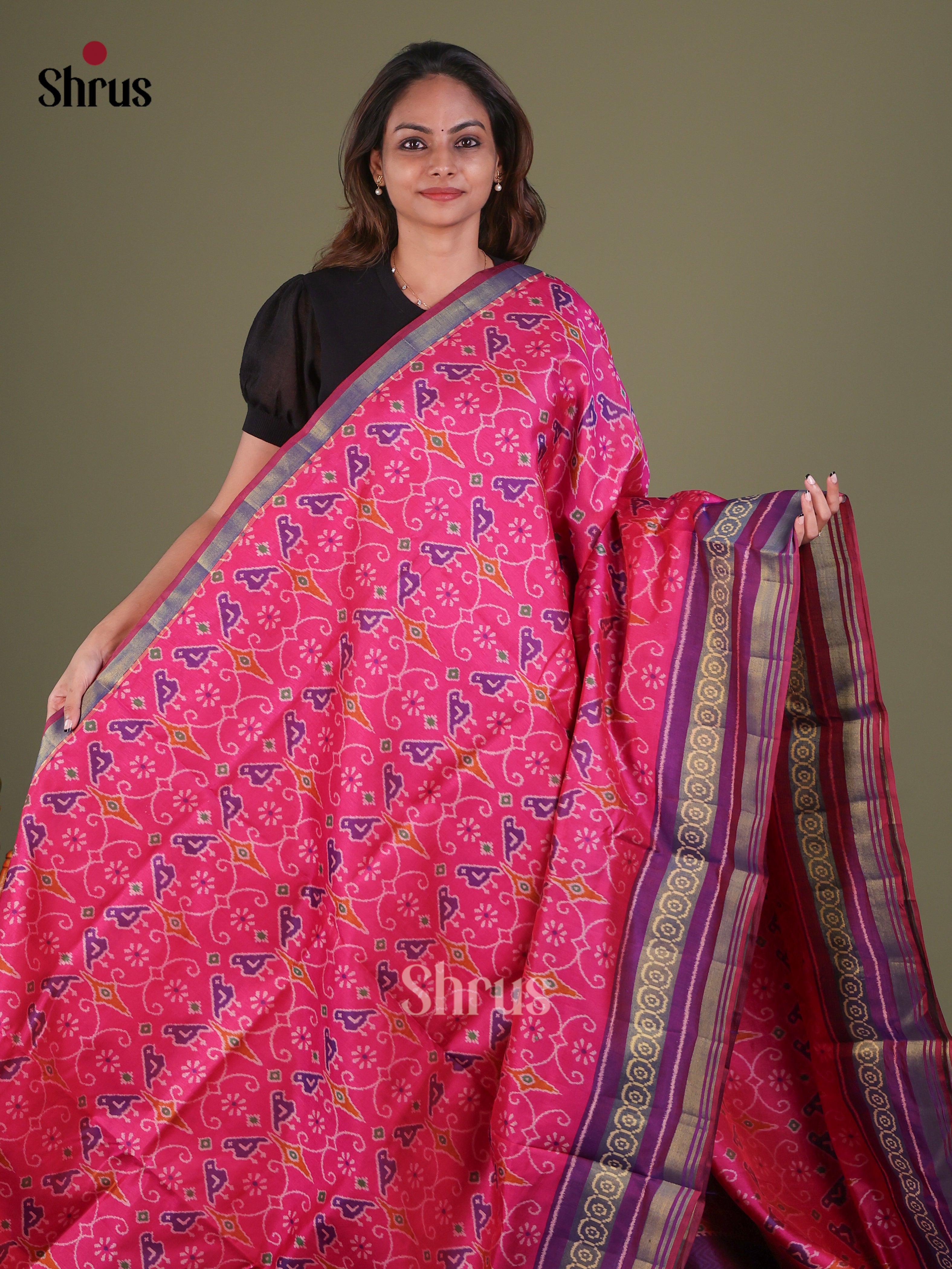 Semi Patola Saree - EFS15187
