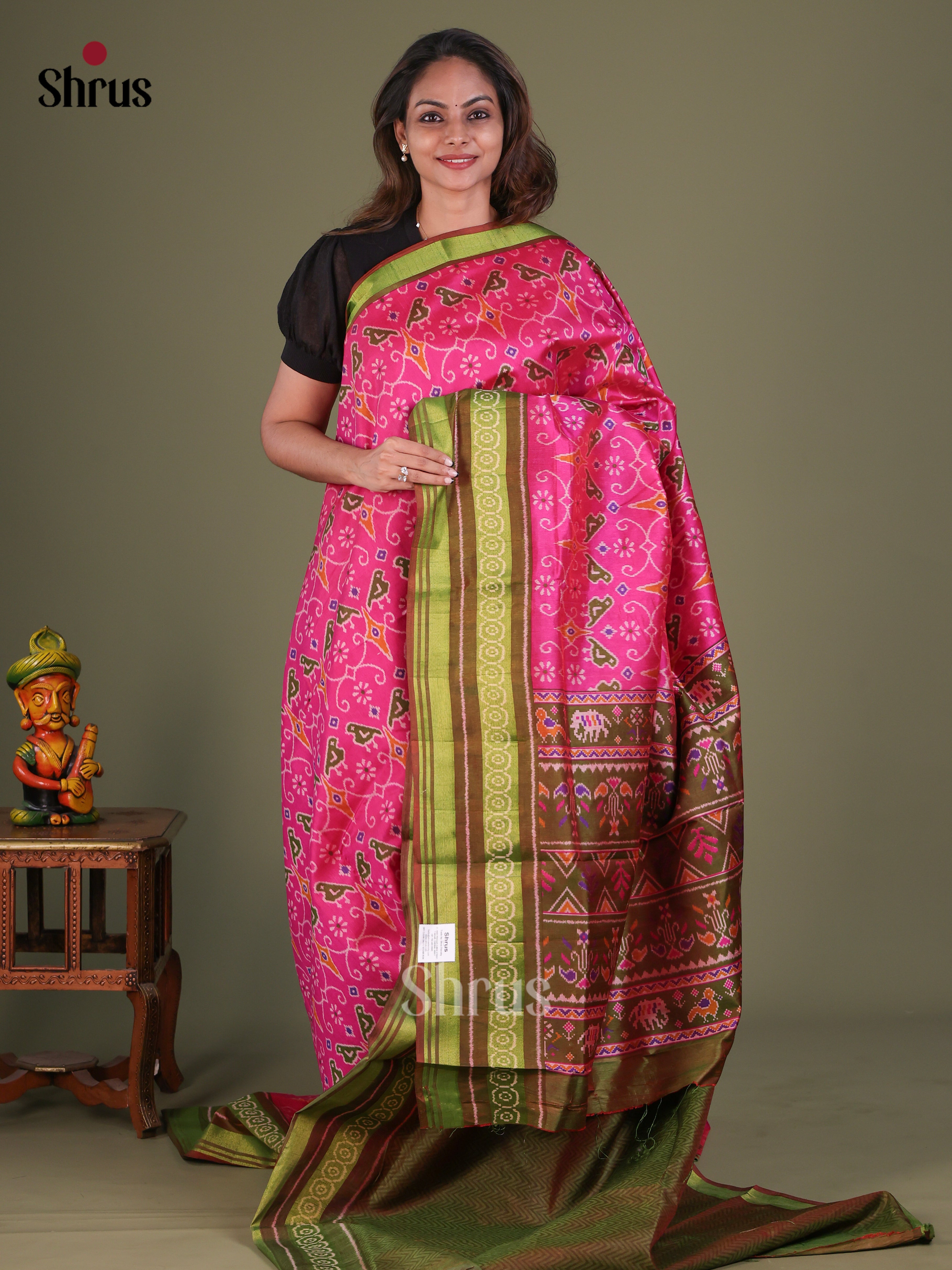 Semi Patola Saree - EFS15189