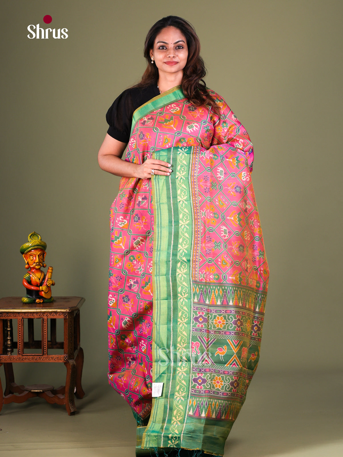 Semi Patola Saree - EFS15196