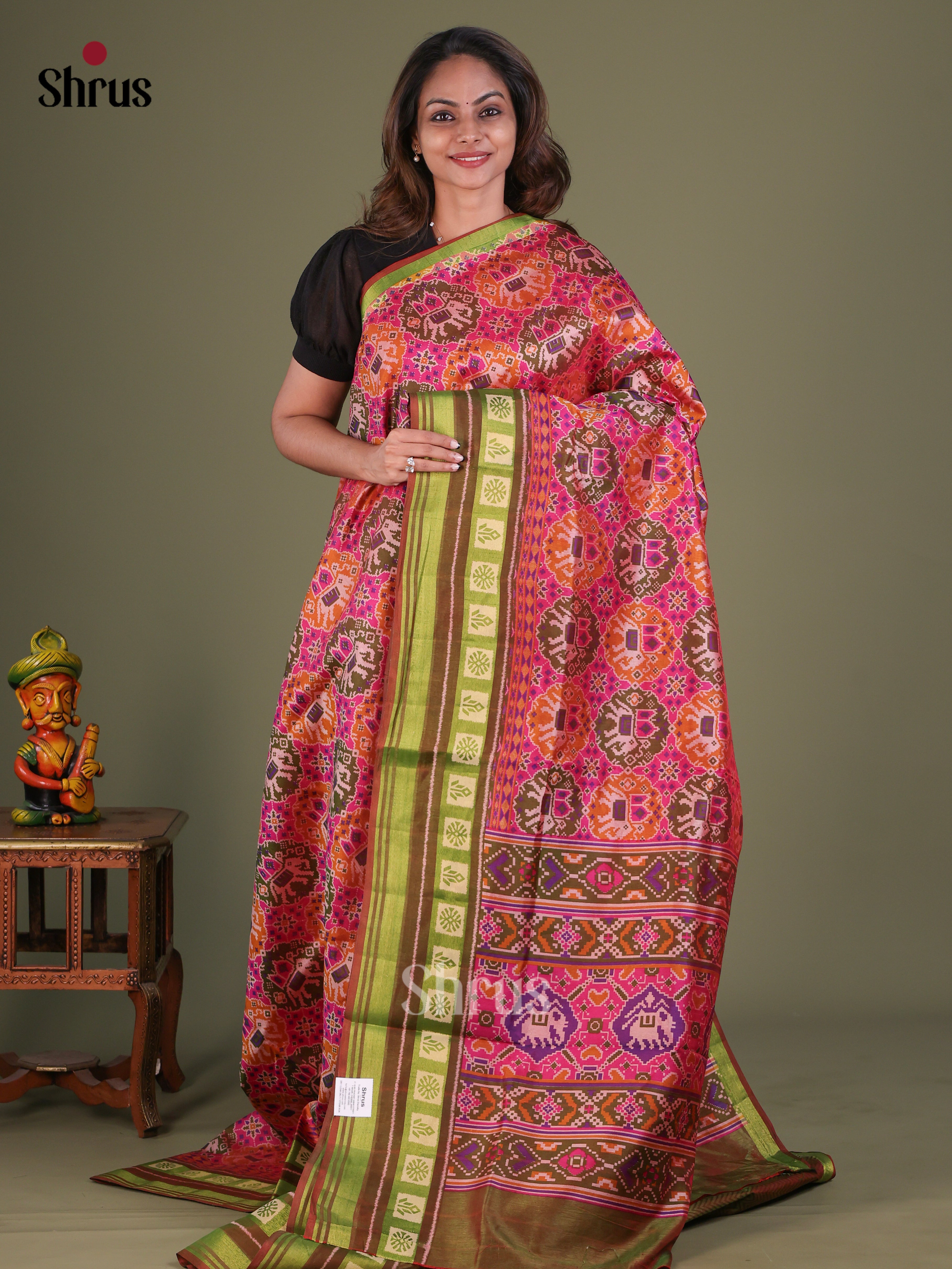 Semi Patola Saree - EFS15206