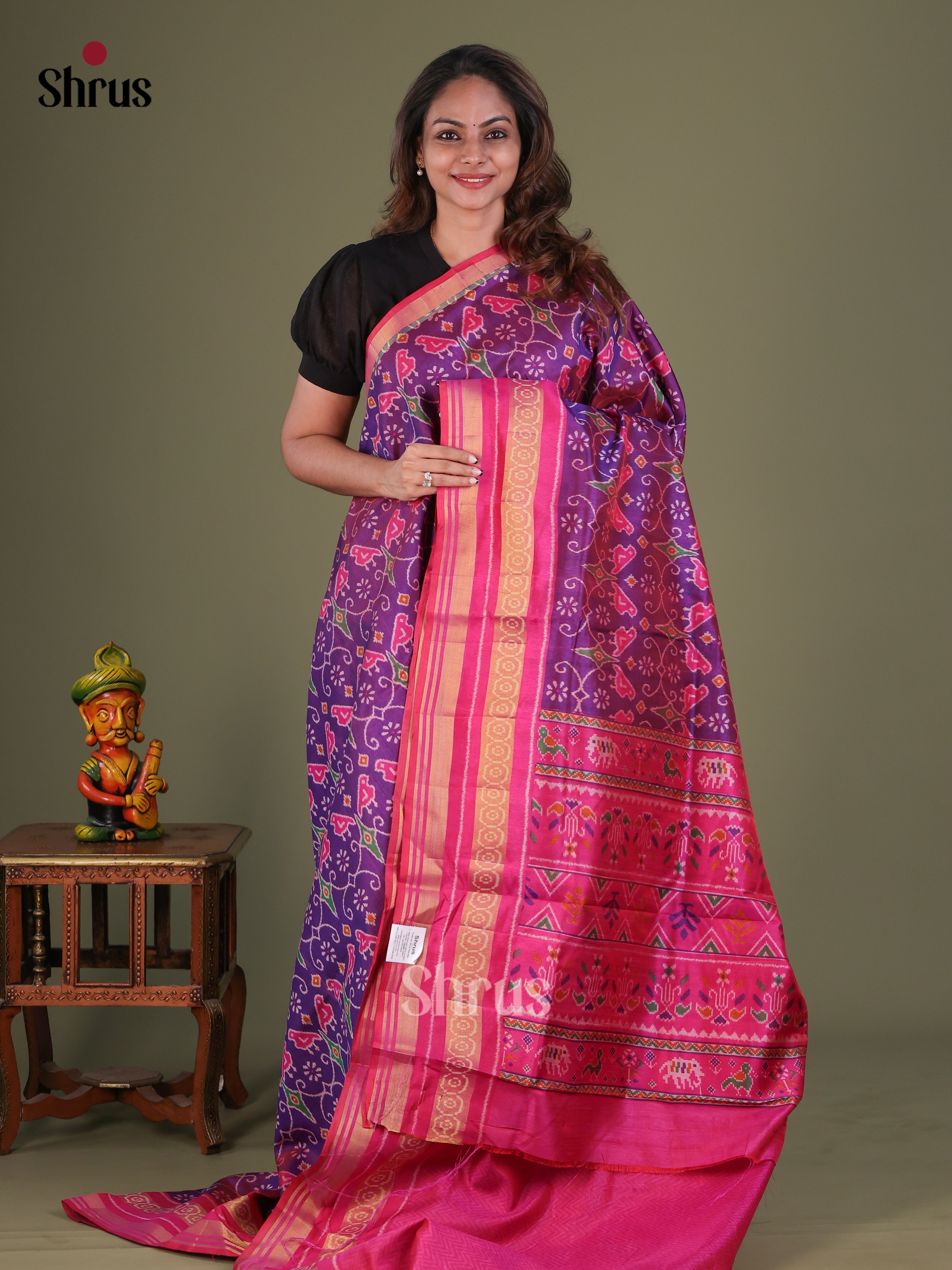 Semi Patola Saree - EFS15207