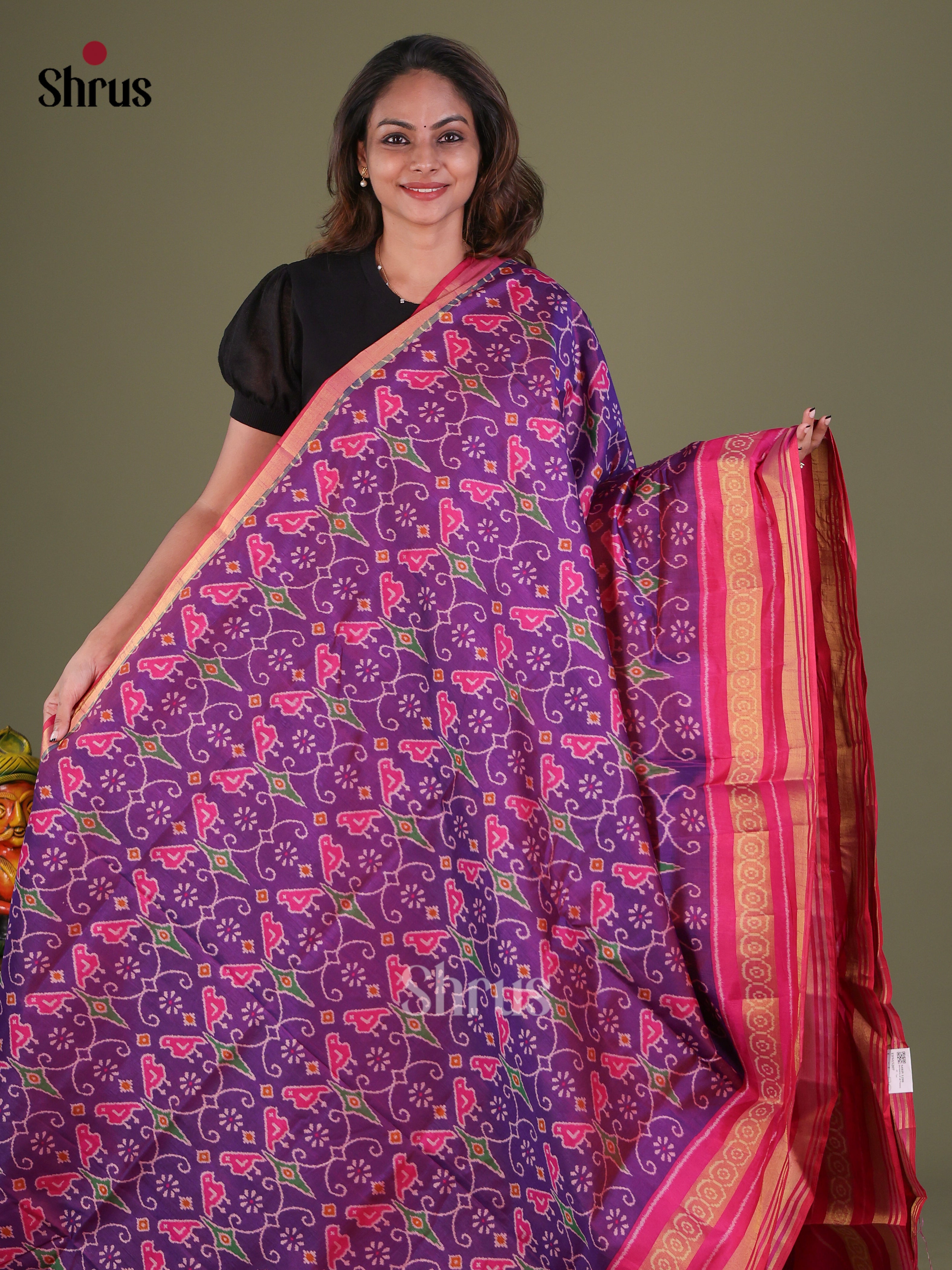 Semi Patola Saree - EFS15207