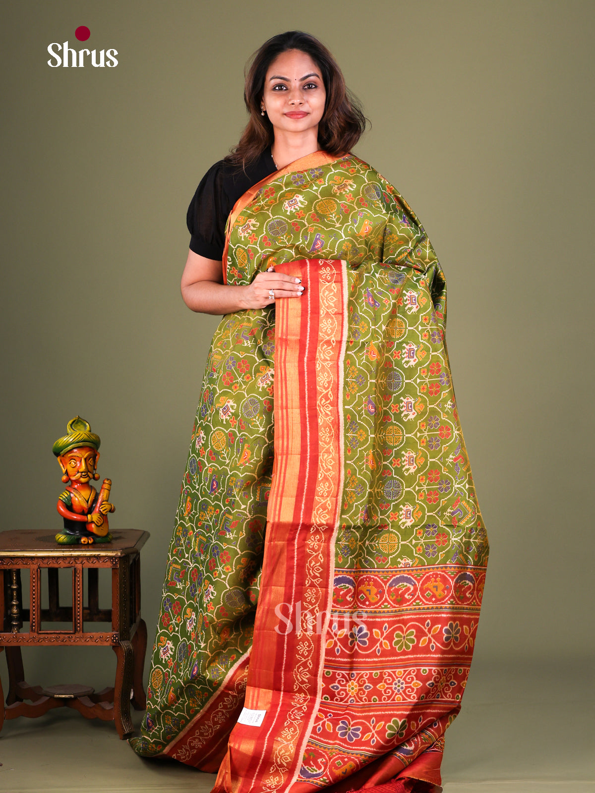 Semi Patola Saree - EFS15209
