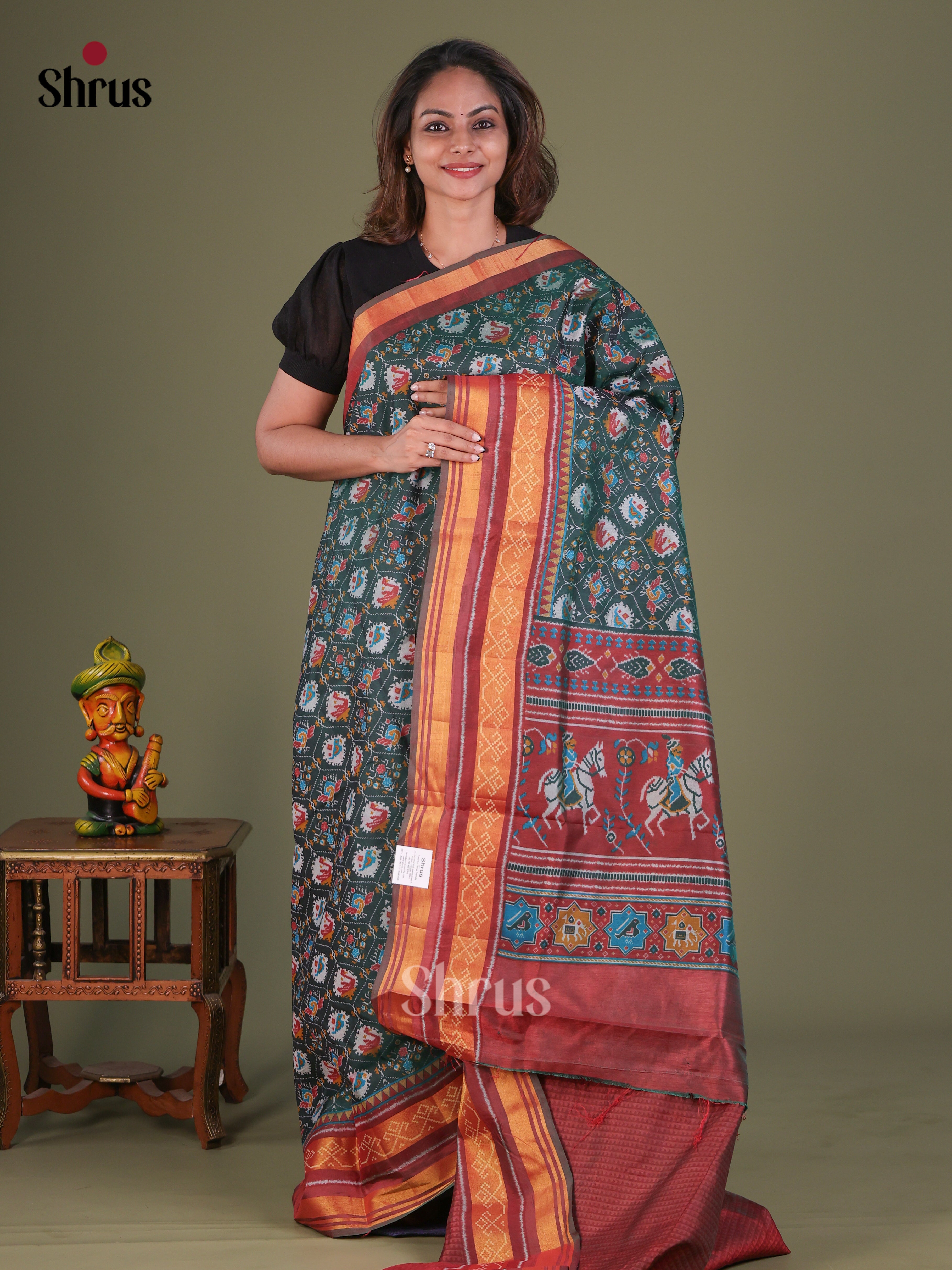 Semi Patola Saree - EFS15226
