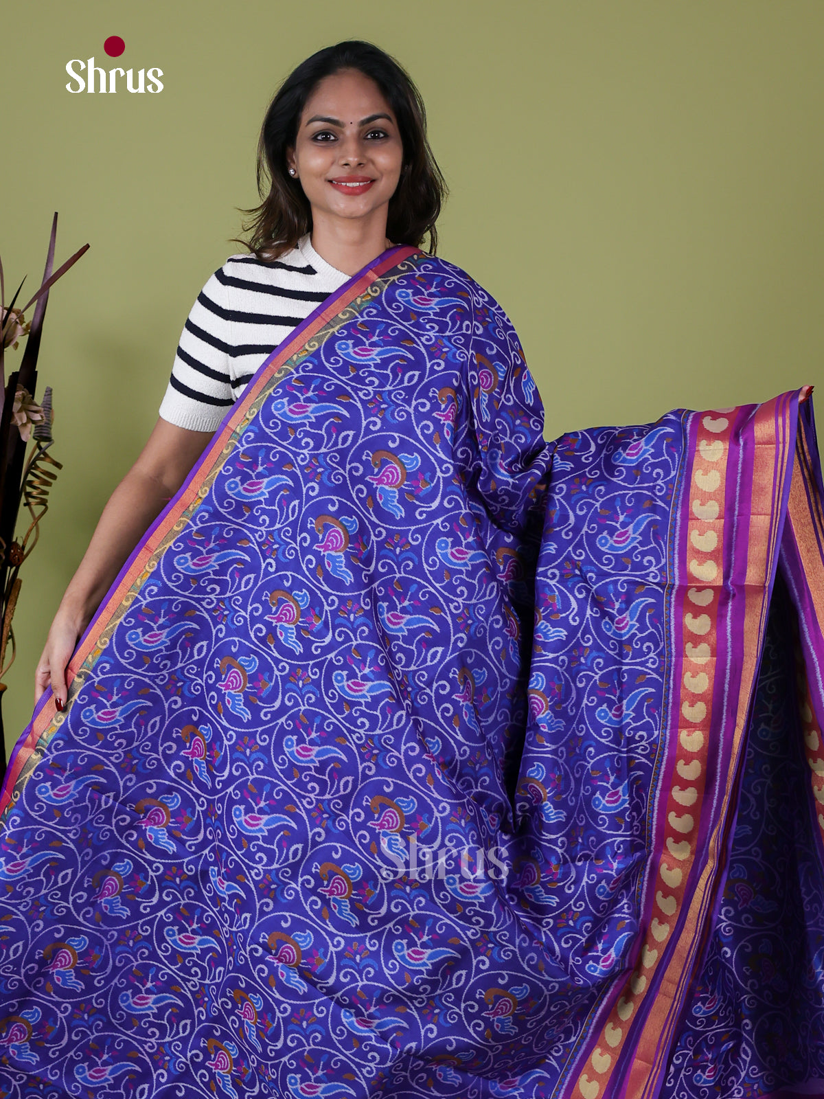 Semi Patola Saree - EFS15236