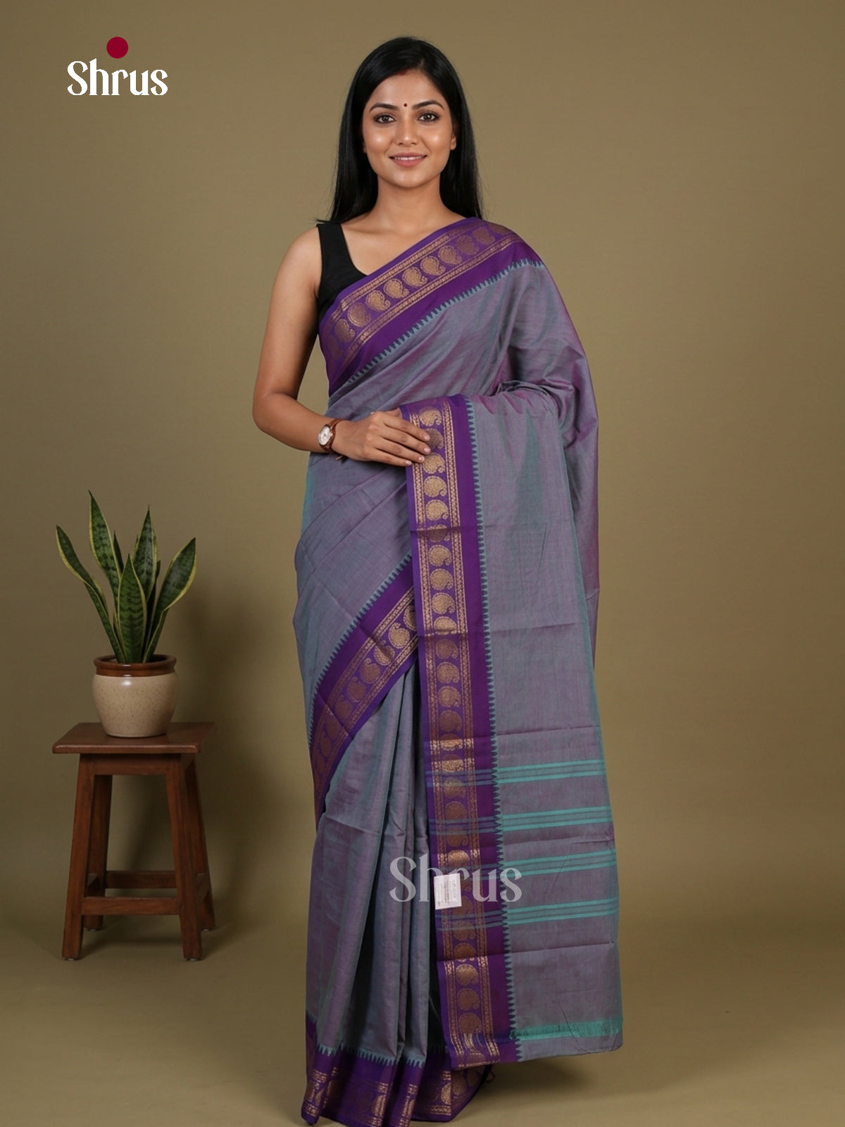 Chettinad Cotton Saree - EFS15239 - Shop on Shrus.com
