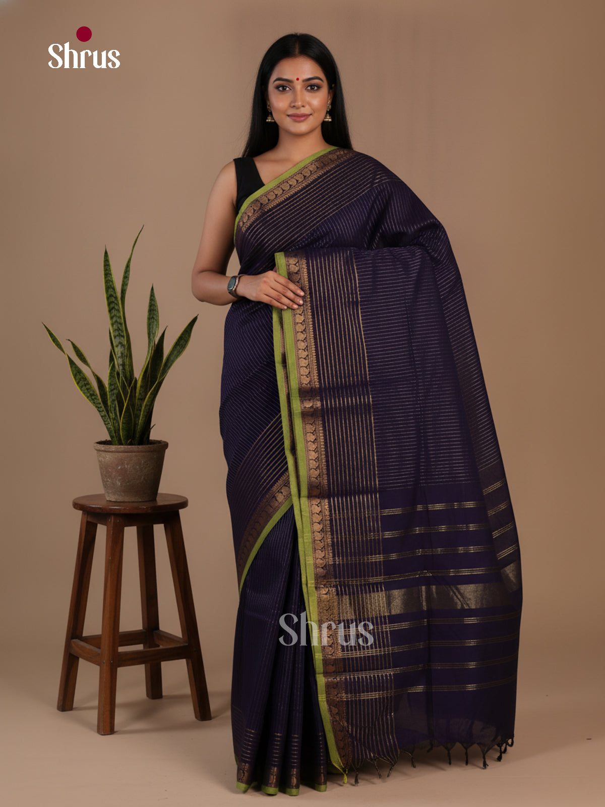 Chettinad Cotton Saree - EFS16007 - Shop on Shrus.com