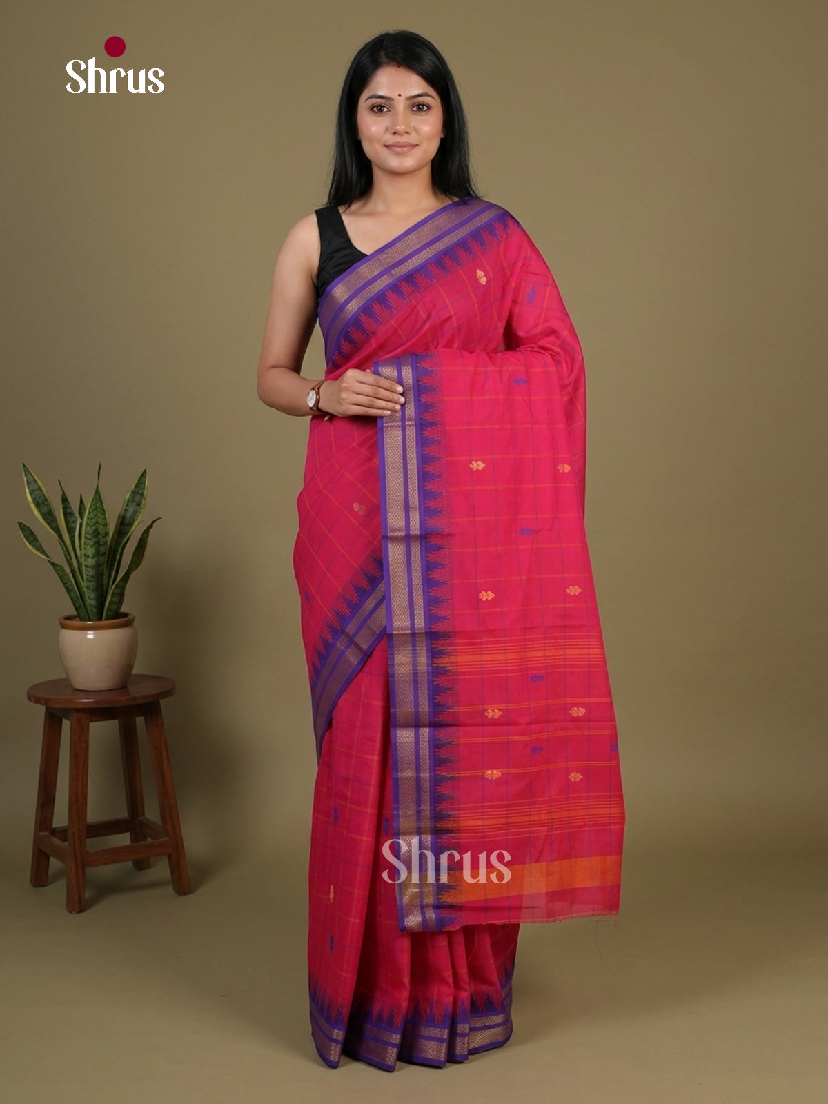 Chettinad Mix Cotton Saree - EFS16015 - Shop on Shrus.com