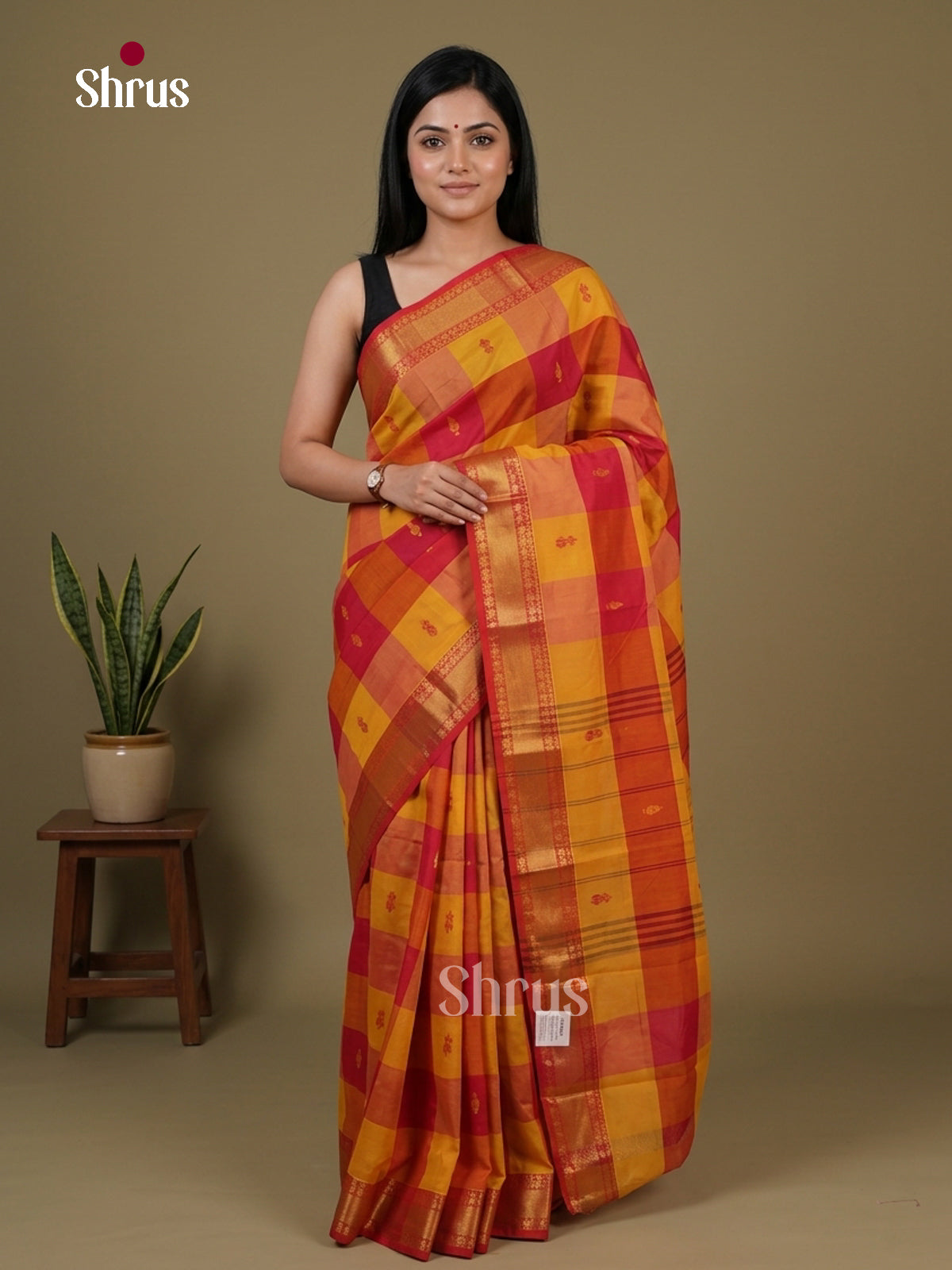 Chettinad Mix Cotton Saree - EFS16037 - Shop on Shrus.com