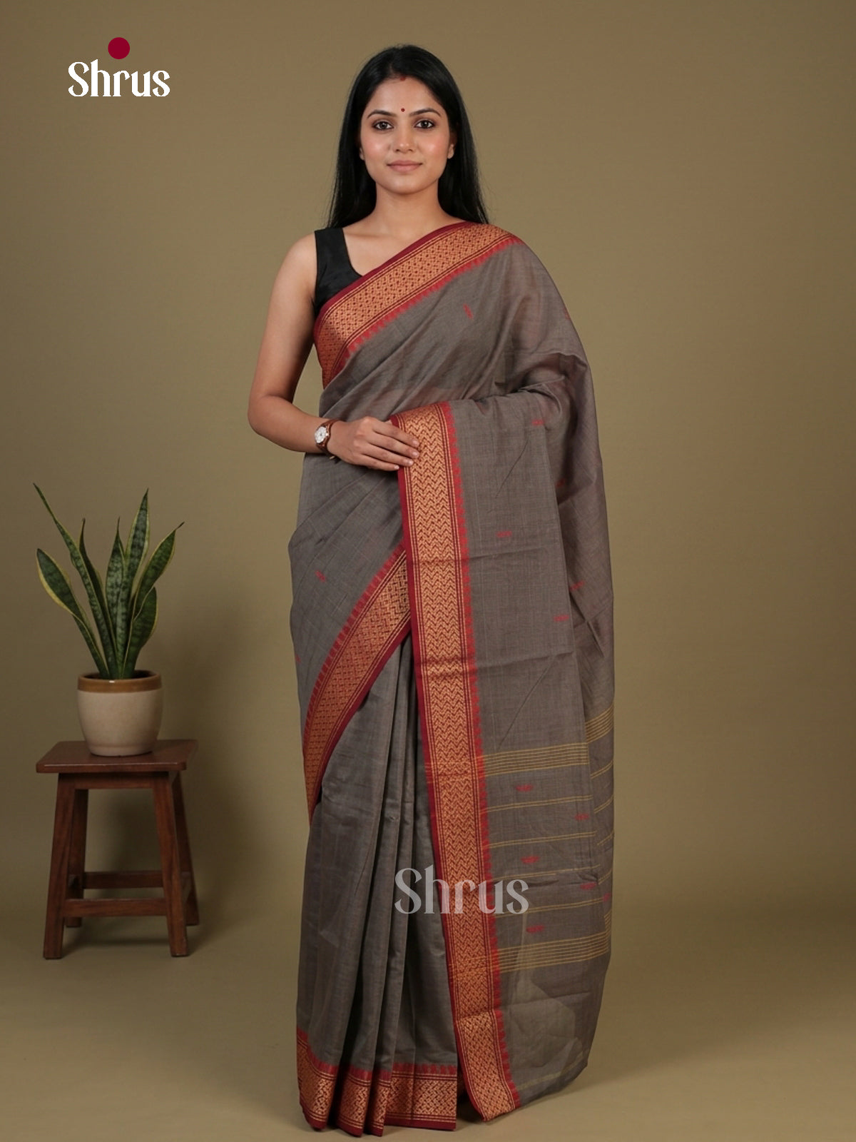 Chettinad Cotton Saree - EFS16050 - Shop on Shrus.com