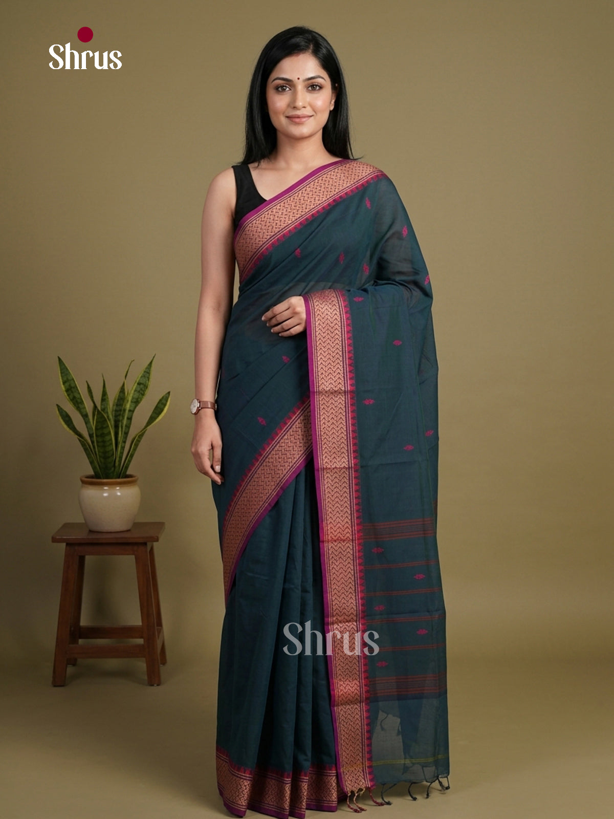 Chettinad Cotton Saree - EFS16057