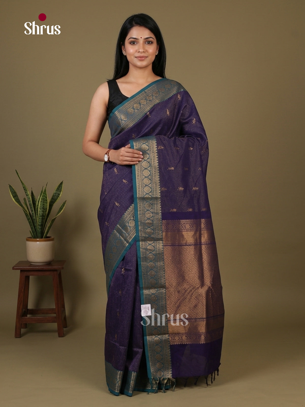 Chettinad Cotton Saree - EFS17015 - Shop on Shrus.com