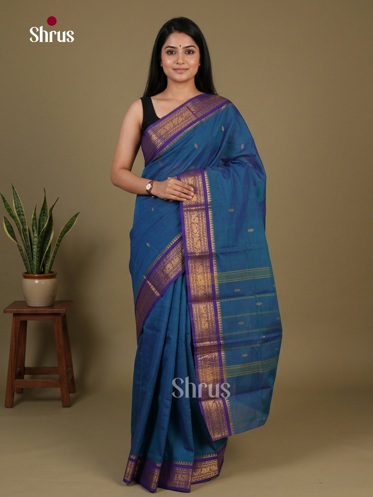 Chettinad Cotton Saree - EFS17029
